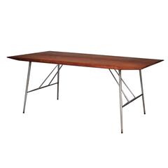Rare Børge Mogensen Folding Table for Søborgs Møbelfabrik