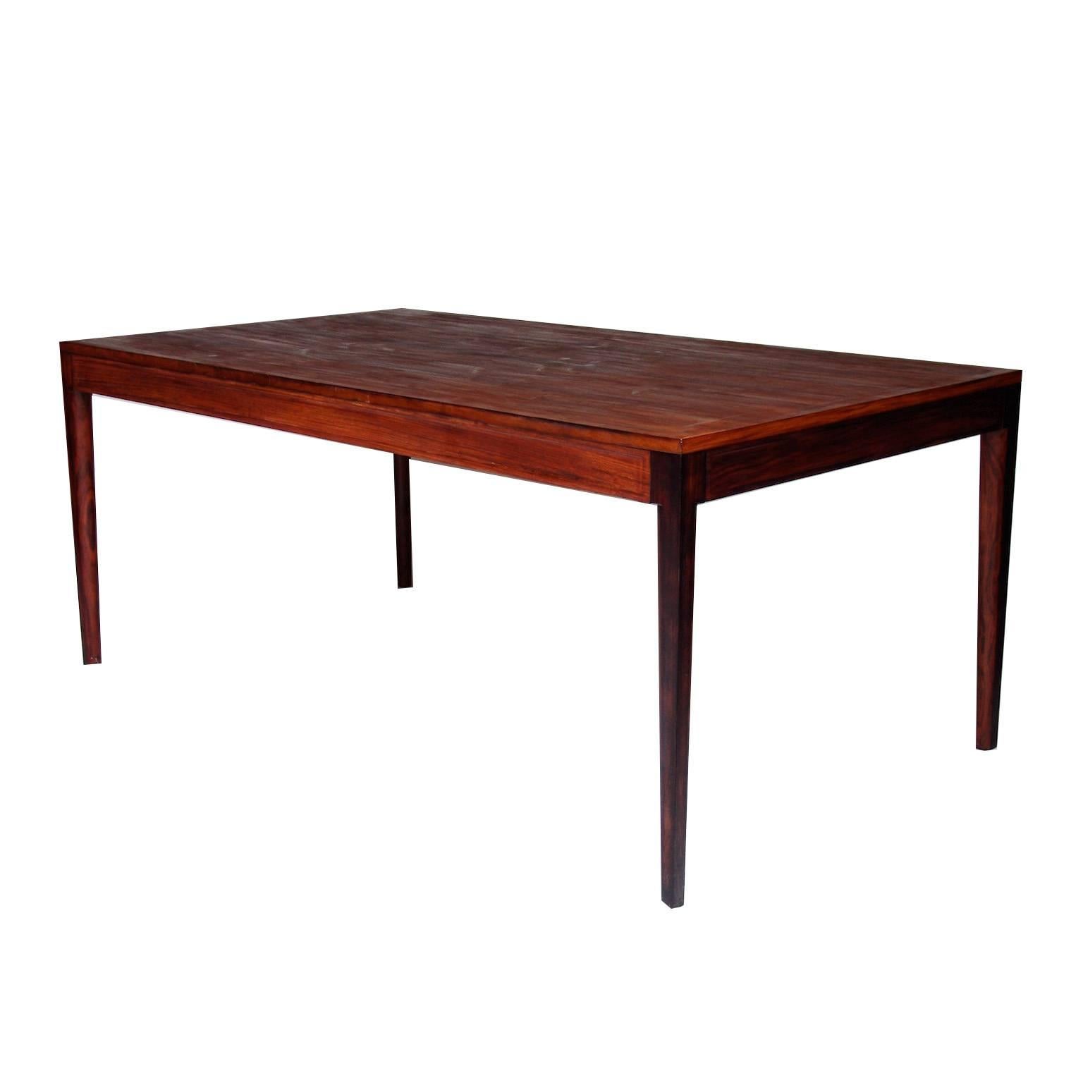 Finn Juhl Rosewood Dining Table for Cado For Sale