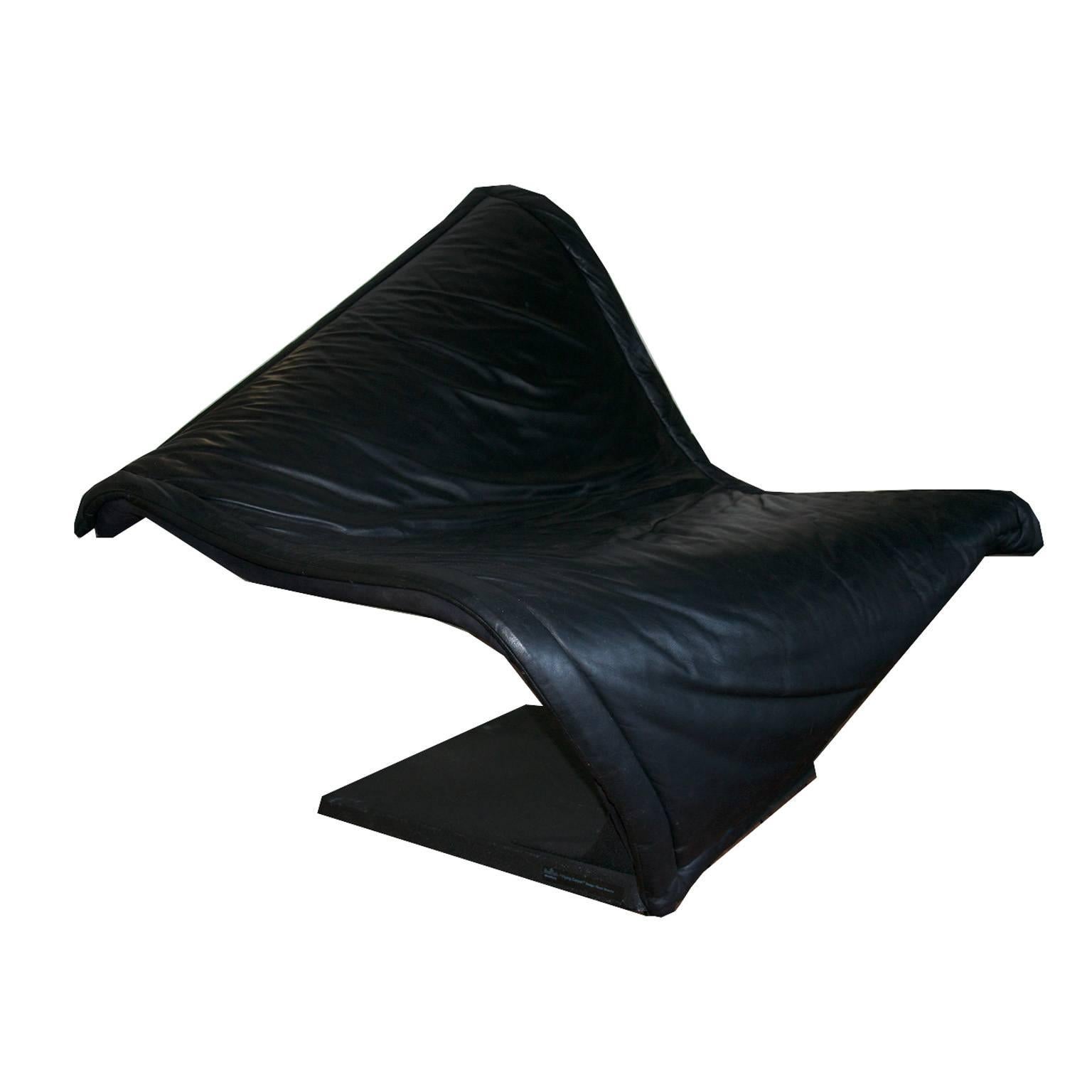 Simon Desanta Lounge Chair “Flying Carpet” for Rosenthal For Sale