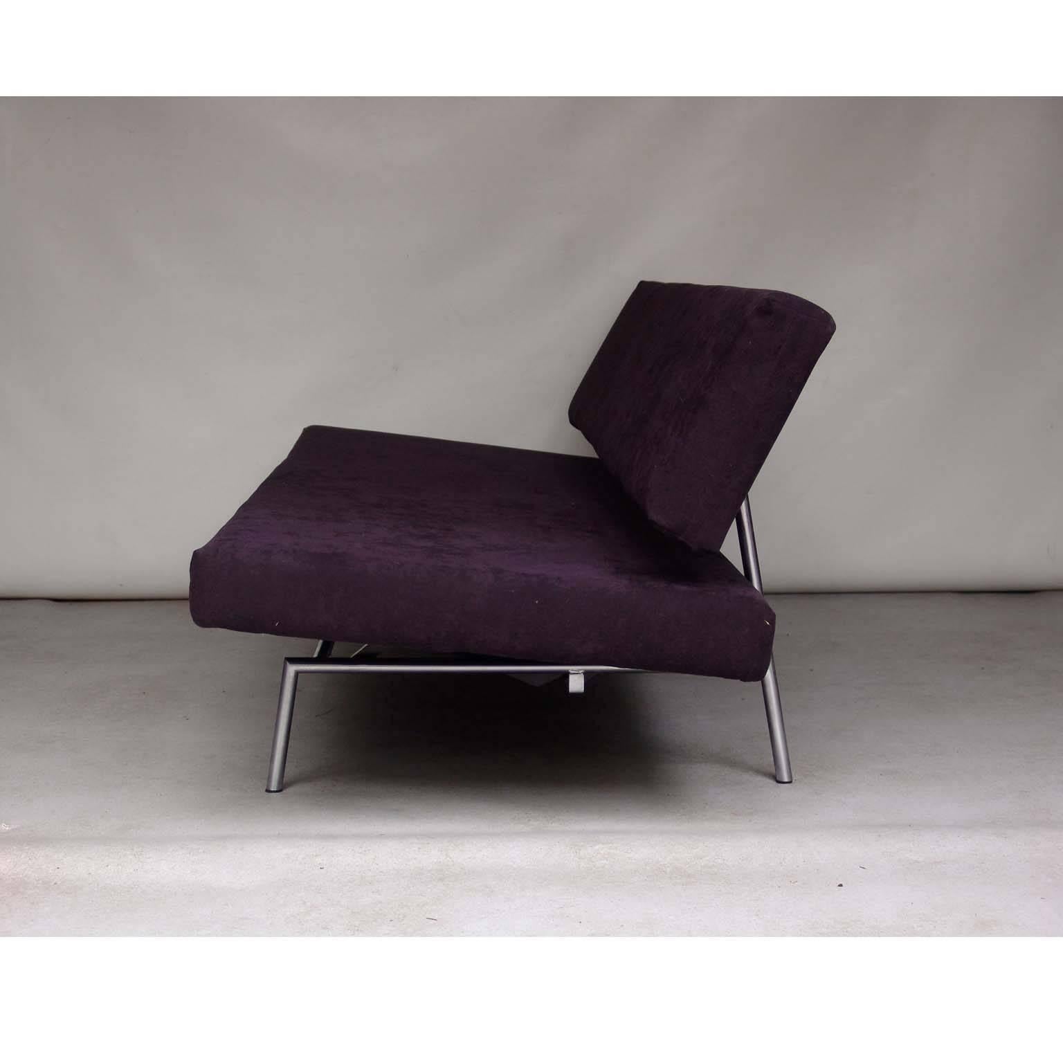 Mid-Century Modern Black Martin Visser for 'T Spectrum BR02 Sleeper Sofa