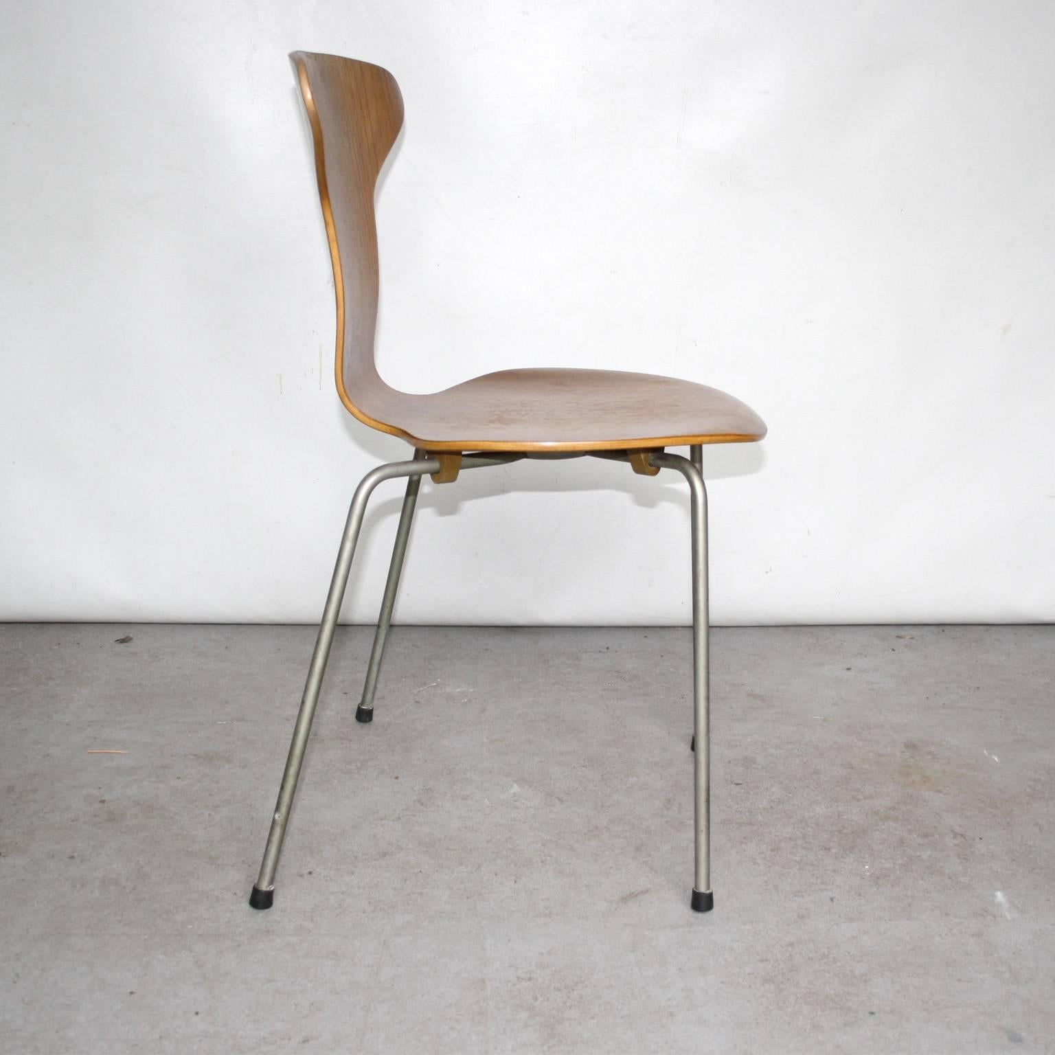 Danish Arne Jacobsen for Fritz Hansen “Mosquito” Dining Chair For Sale