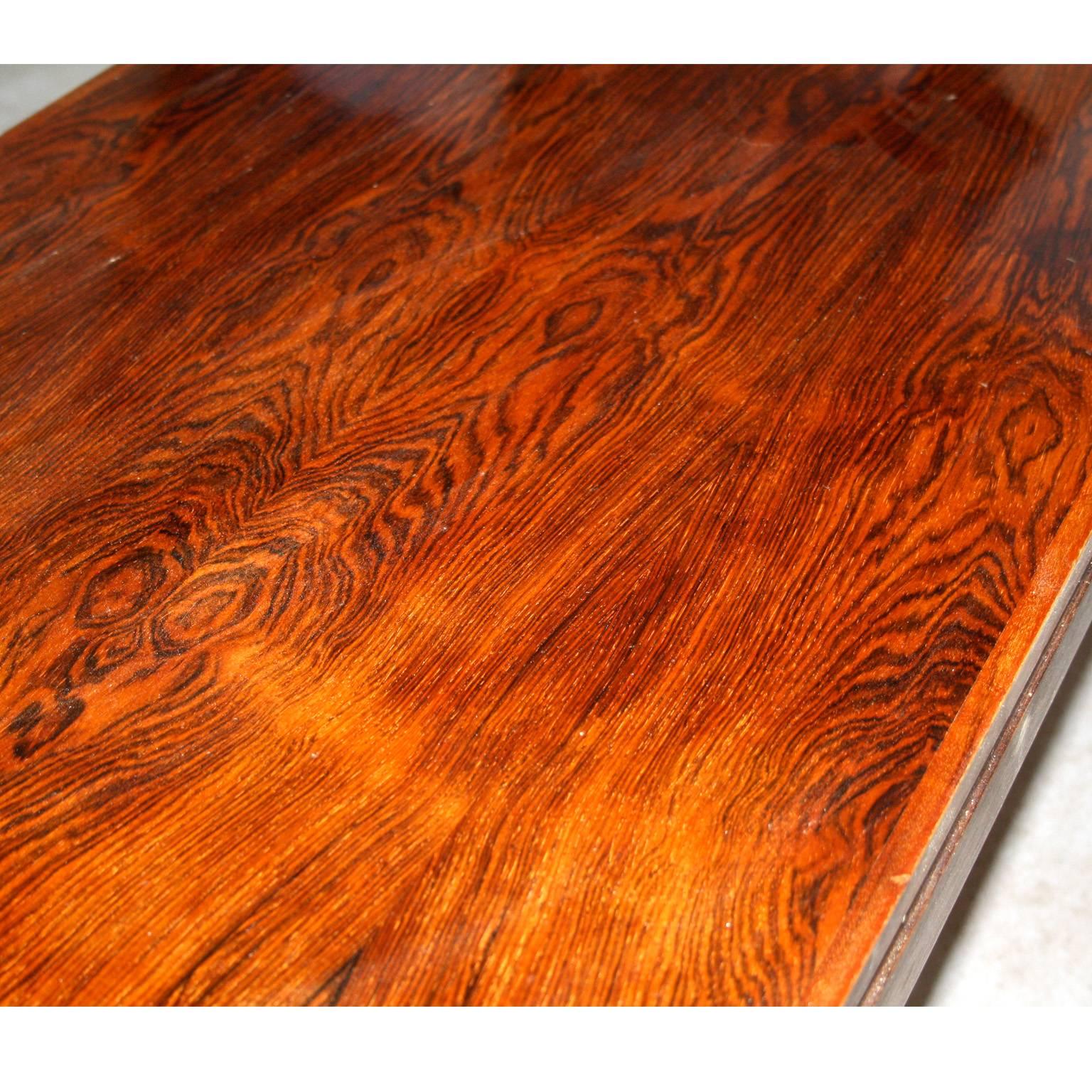 Mid-20th Century Rosewood Danish Coffee Table by Christian Linneberg For Sale