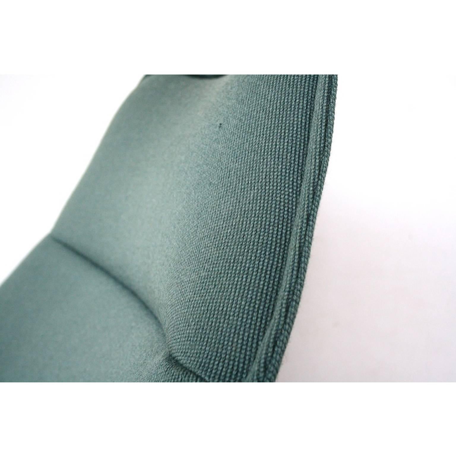 Mid-20th Century Mint Green F584 Lounge Chair by Geoffrey D. Harcourt for Artifort, Dutch Design  For Sale
