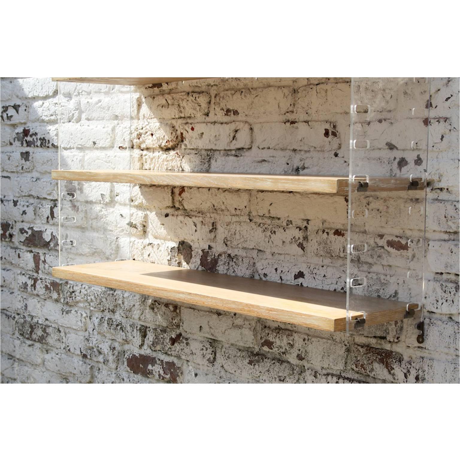 Swedish Rare Transparent Shelving System by Nils “Nisse” Strinning for String, Sweden 49 For Sale