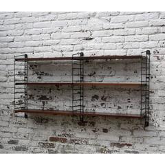 D. Dekker for Tomado Holland Rosewood Veneer Book Shelves or Wall Unit, 1950