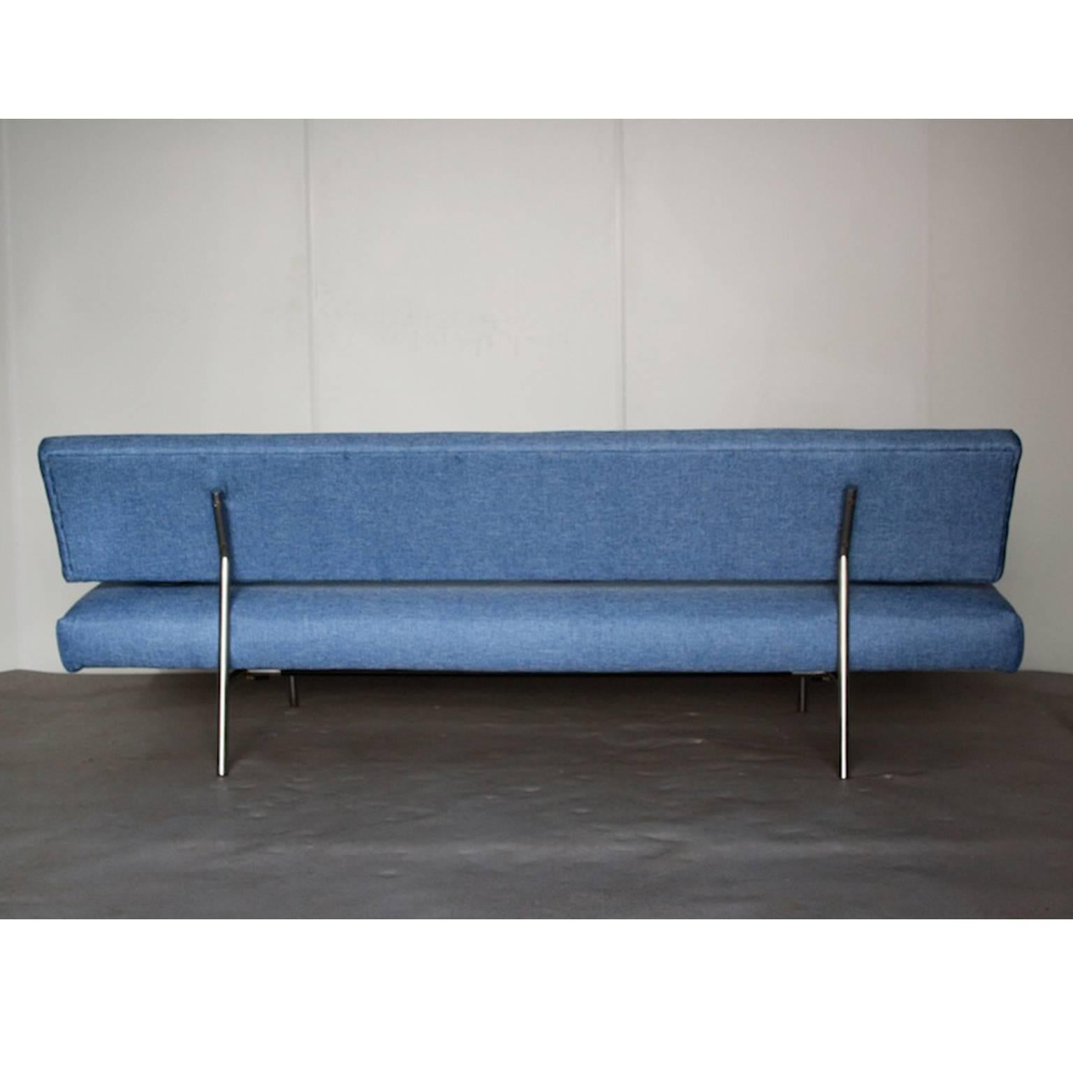 BR 02.7 Sleeper Sofa with Arm Rests by Martin Visser for 't Spectrum, Dutch In Good Condition For Sale In Lijnden, Noord-Holland