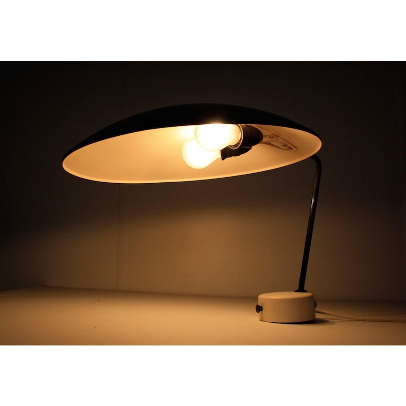 “Model 232” Wall or Ceiling Lamp by Bruno Gatta for Stilnovo, Italy, 1962 In Good Condition For Sale In Lijnden, Noord-Holland