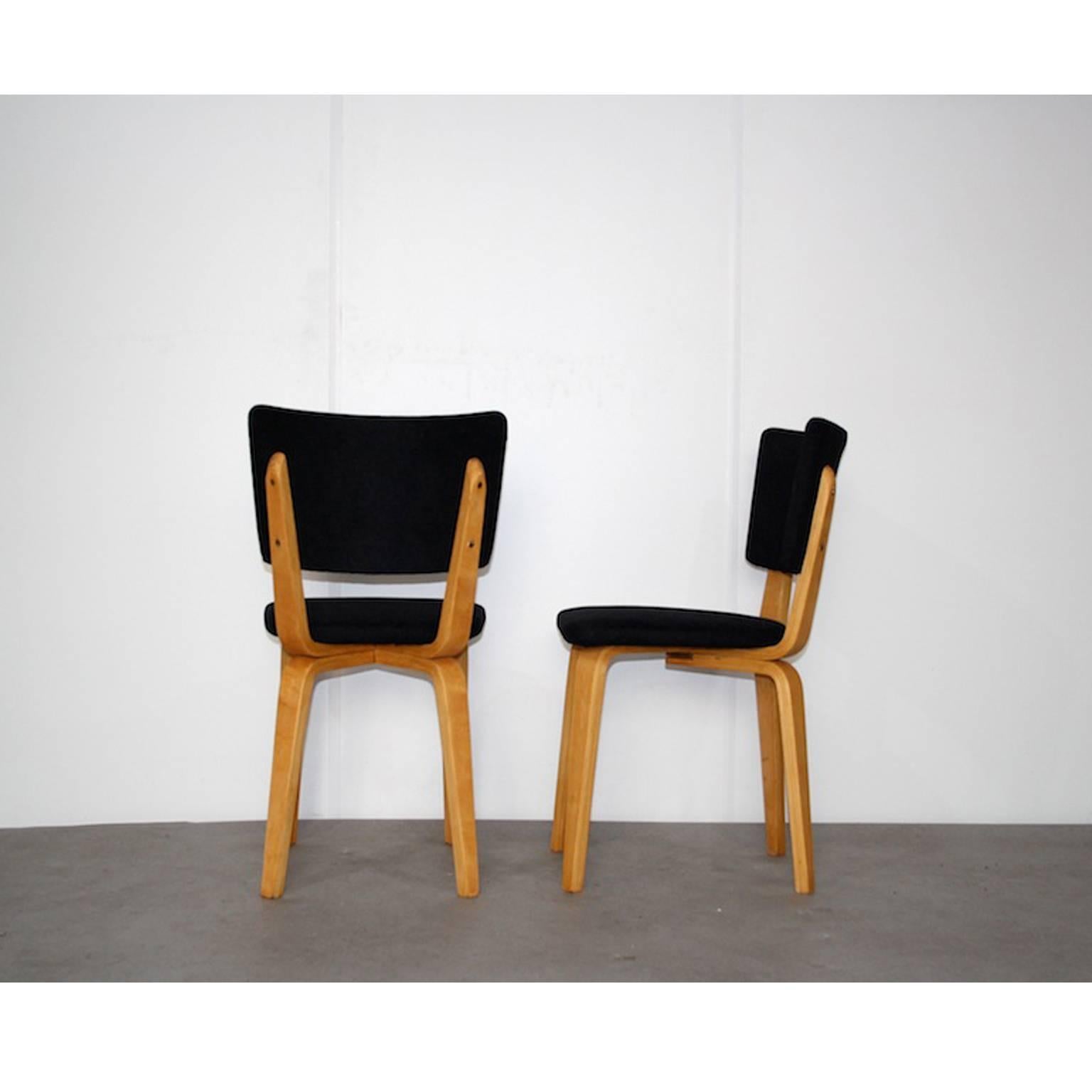 Dutch Cor Alons for Gouda Den Boer Dining Chairs, Netherlands, 1960s For Sale