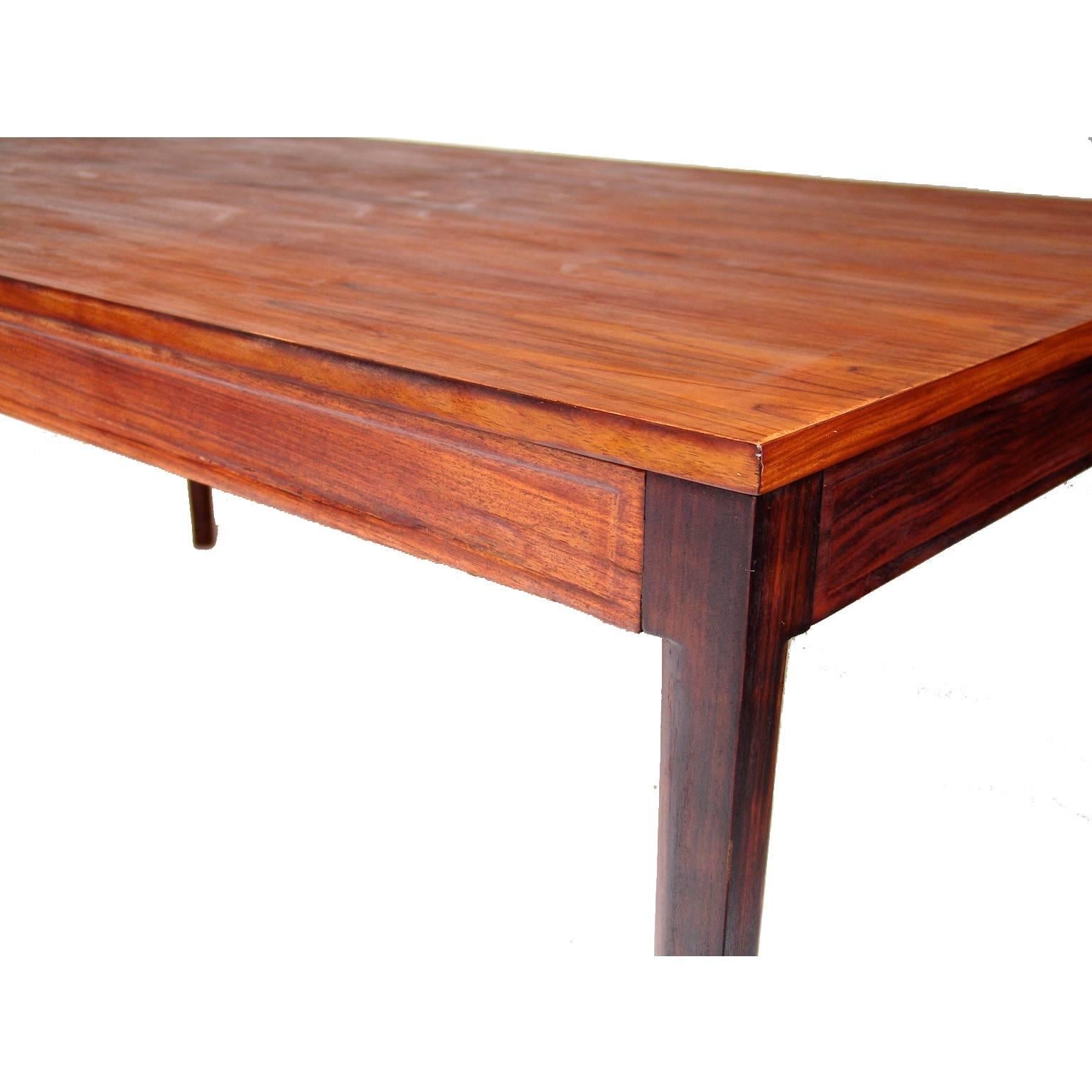 20th Century Finn Juhl Rosewood Dining Table for Cado For Sale