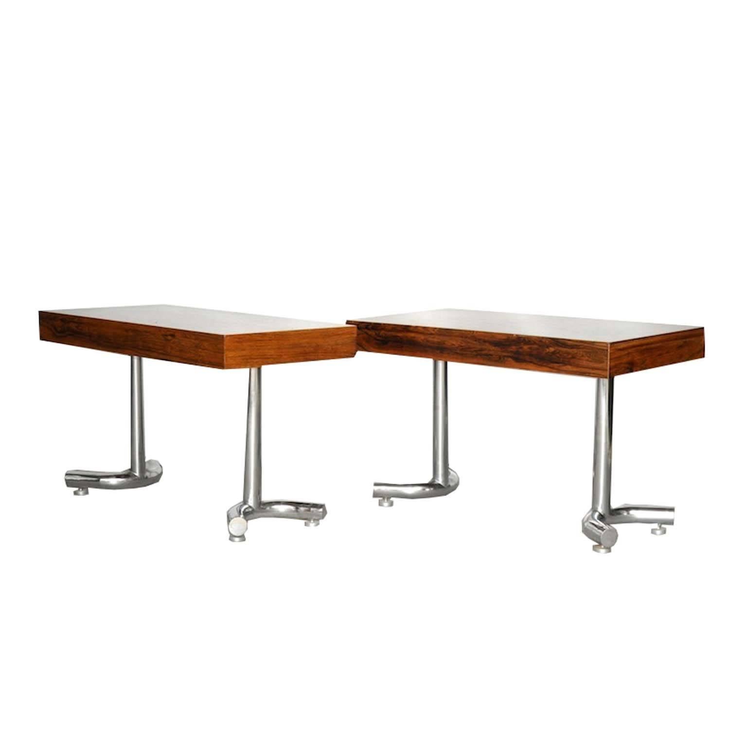 Executive 1974 Office Desk Sets in Rosewood 2