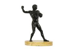 19th Century Grand Tour Bronze Figure of an Athlete