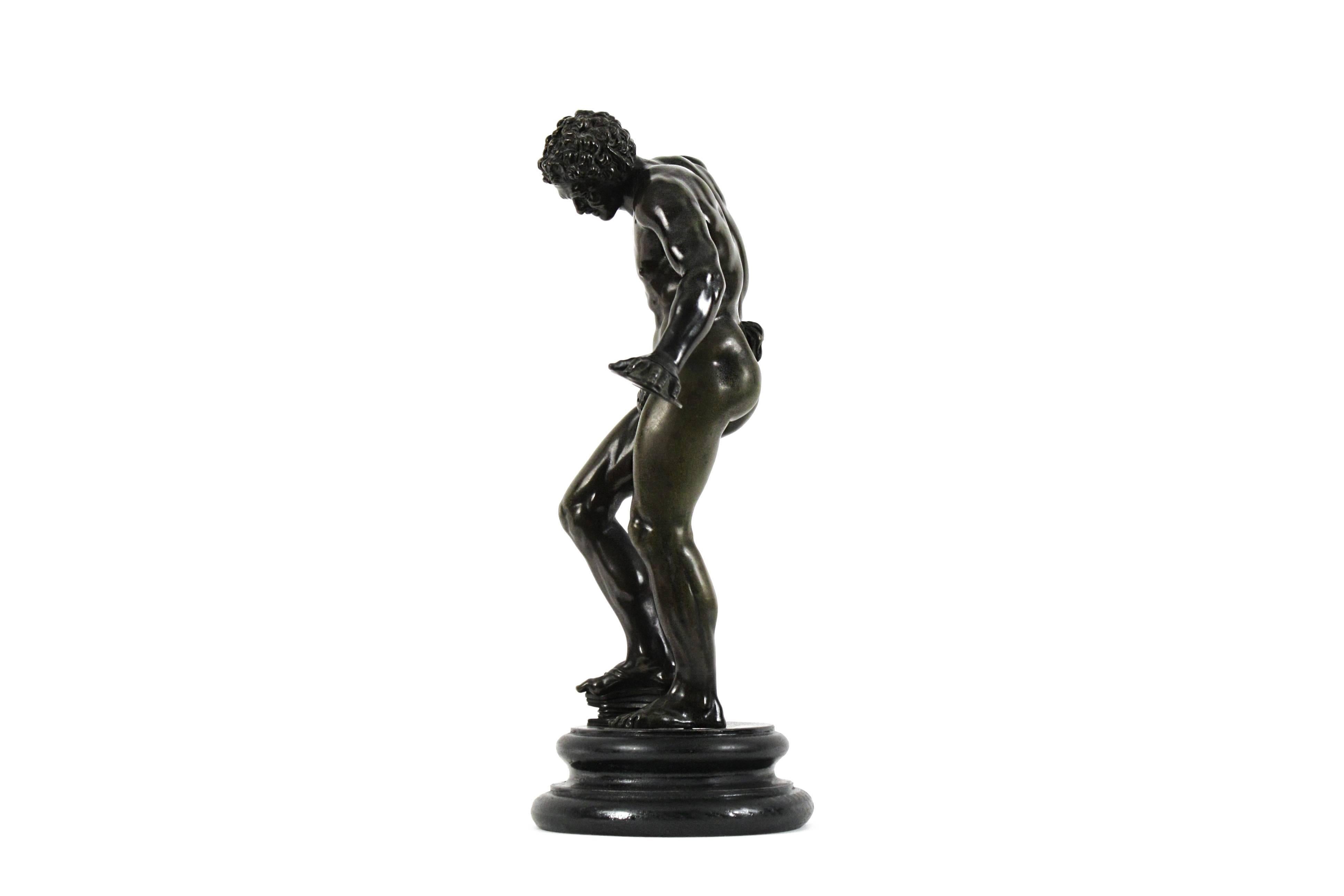 Bronze Figure of Dancing Faun, After the Antique In Good Condition In New York, NY