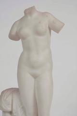 White Marble Torso of Aphrodite