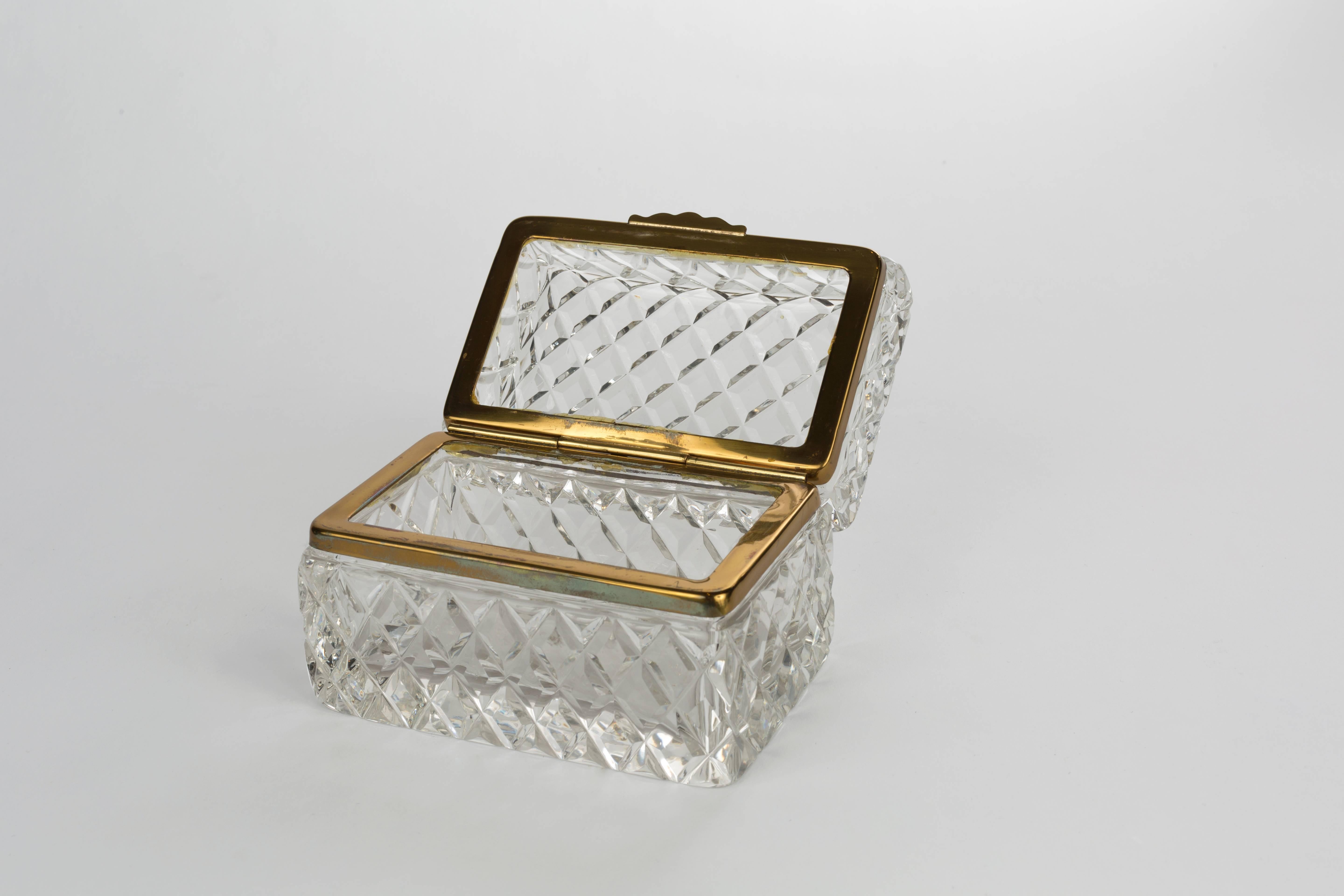 crystal jewelry box