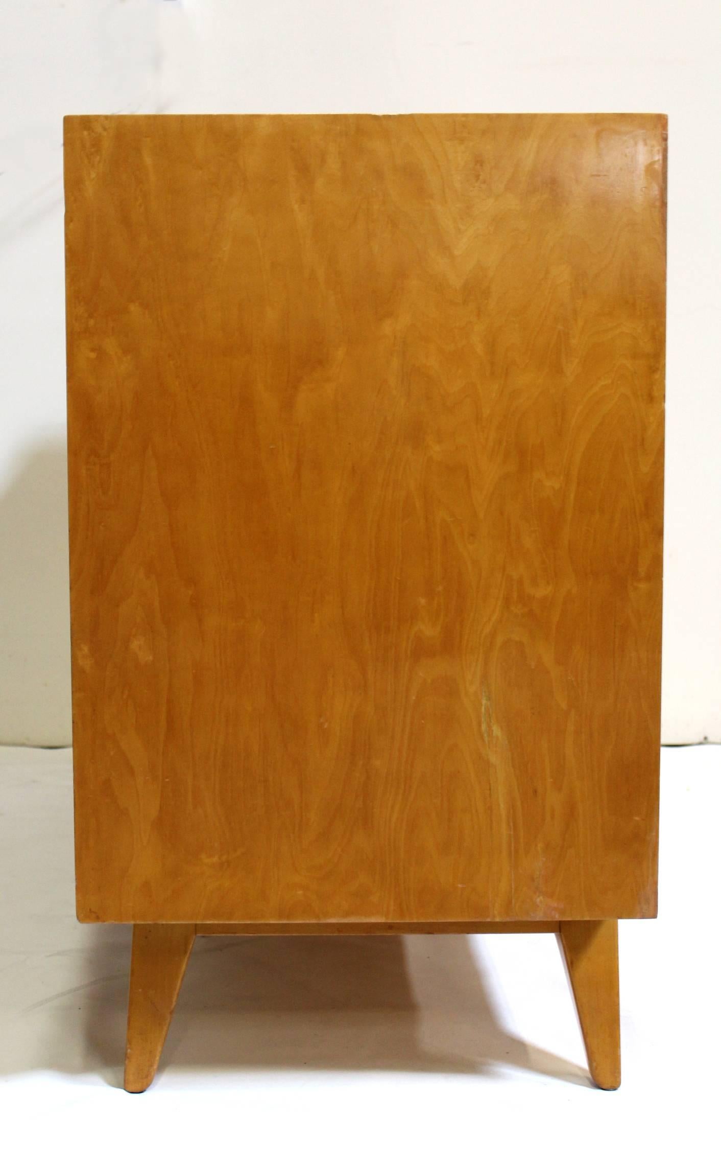 20th Century Edmund Spence Scandinavian Mid-Century Modern Swedish Maple Dresser Chest