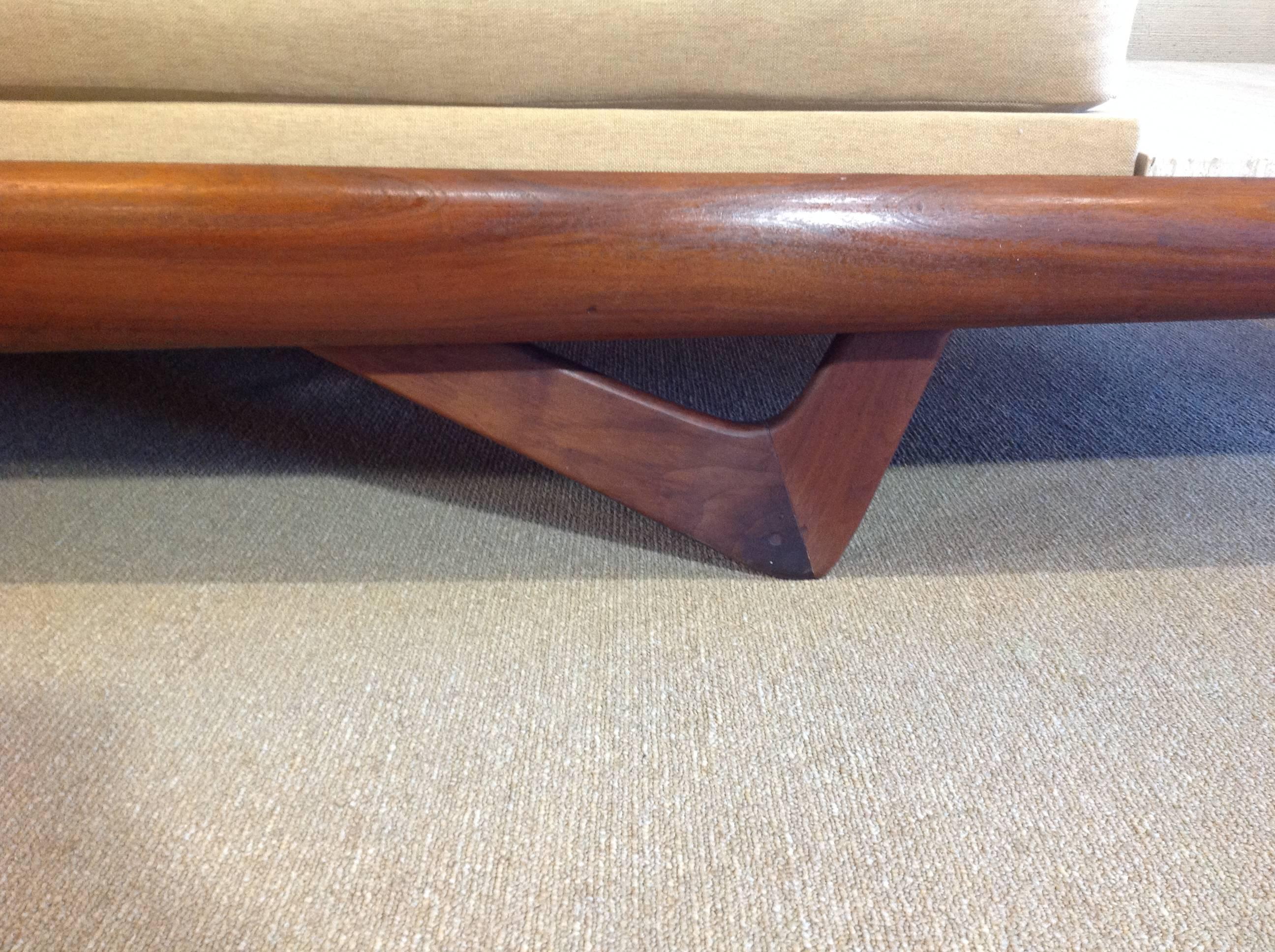 Atomic Mid Century Modern Sofa Couch by Adrian Pearsall, for Craft Associates In Good Condition For Sale In Dallas, TX
