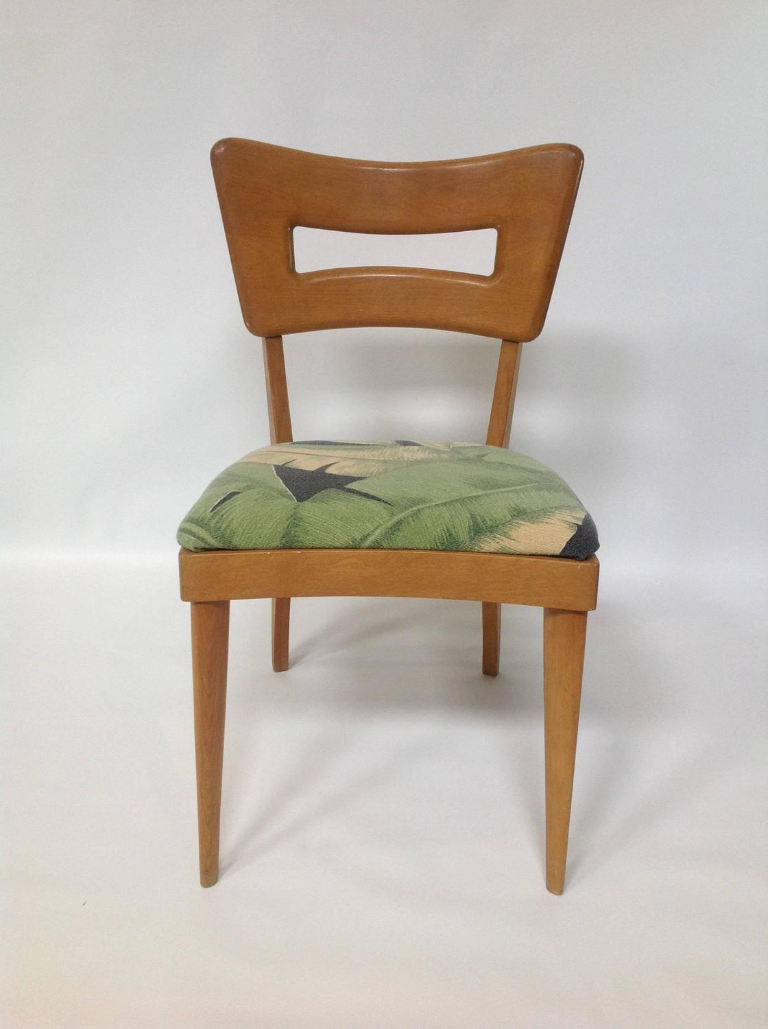 Pair of Mid Century Modern HeywoodWakefield "DogBiscuit" Dining