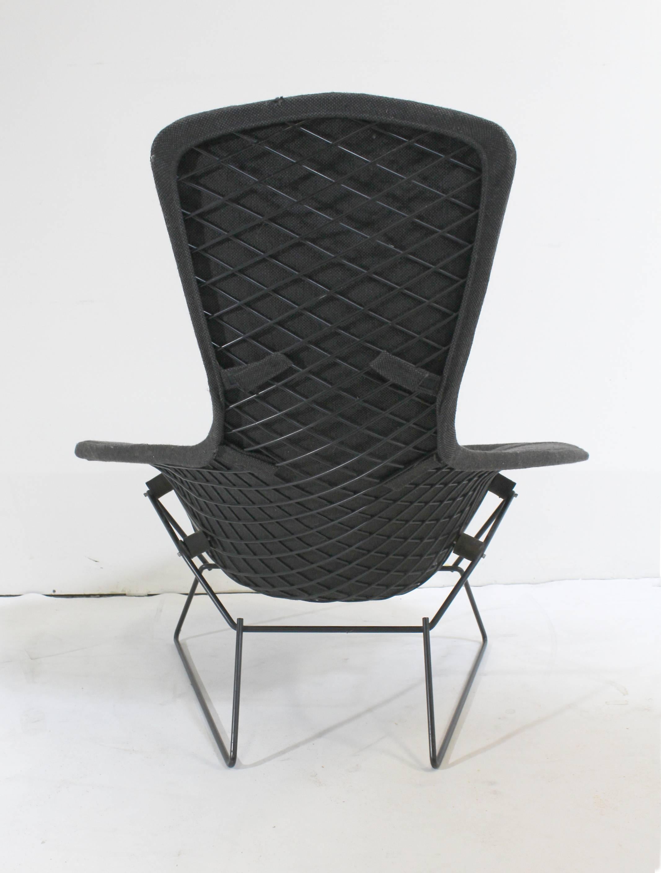 American Vintage Bird Chair and Ottoman by Harry Bertoia for Knoll