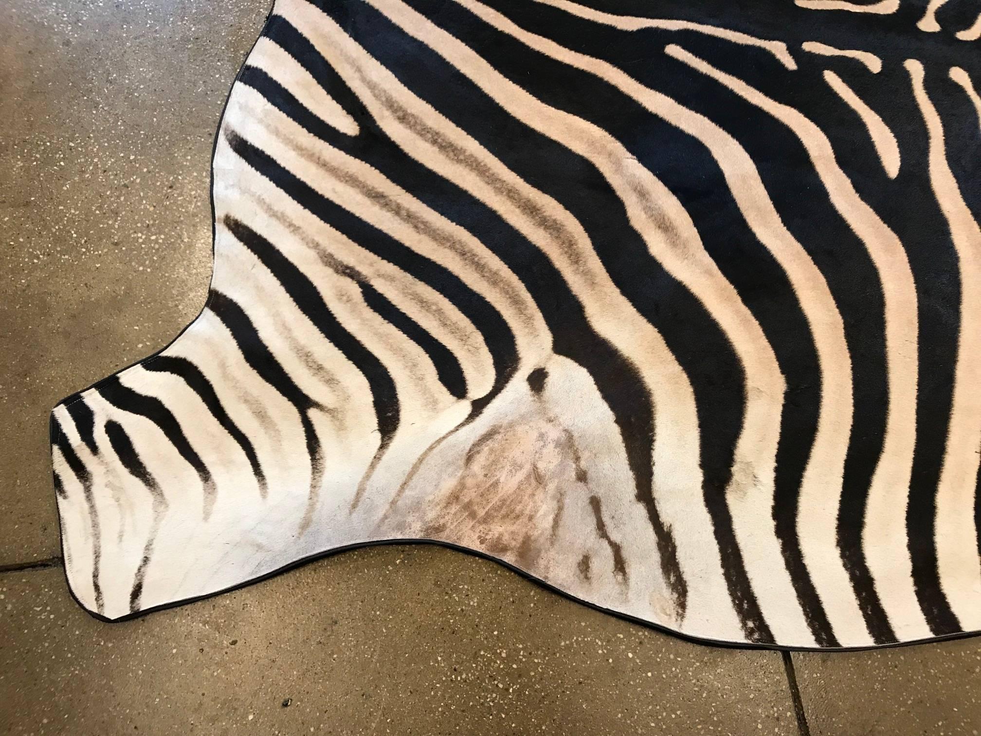 zebra skin rugs for sale