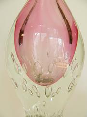 20th Century Italian Murano Pink Glass Vase