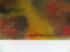 20th Century Abstract Painting by Anita Weschler