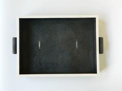 Authentic Shagreen and Bone inlay Tray