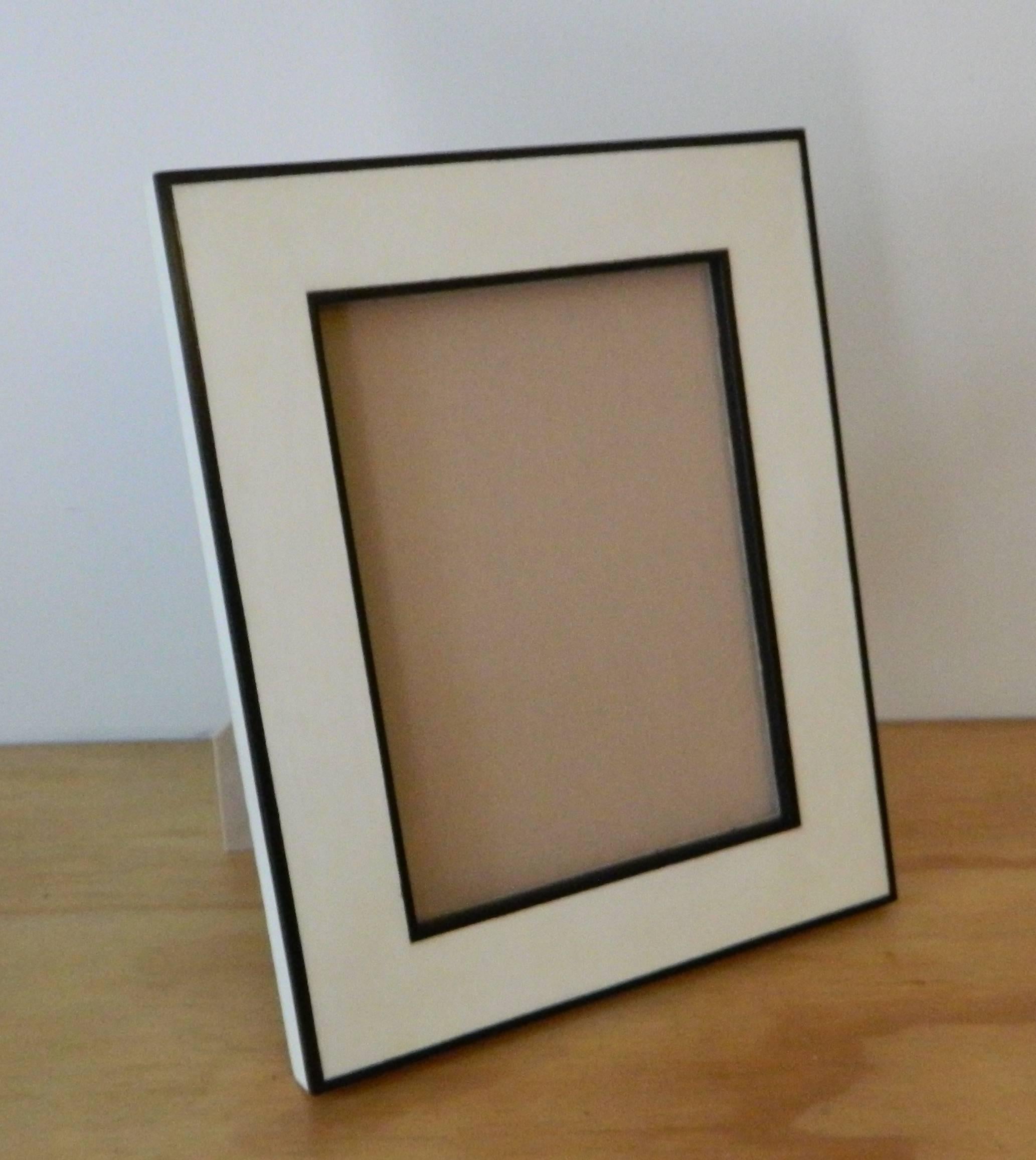 ebony picture frames