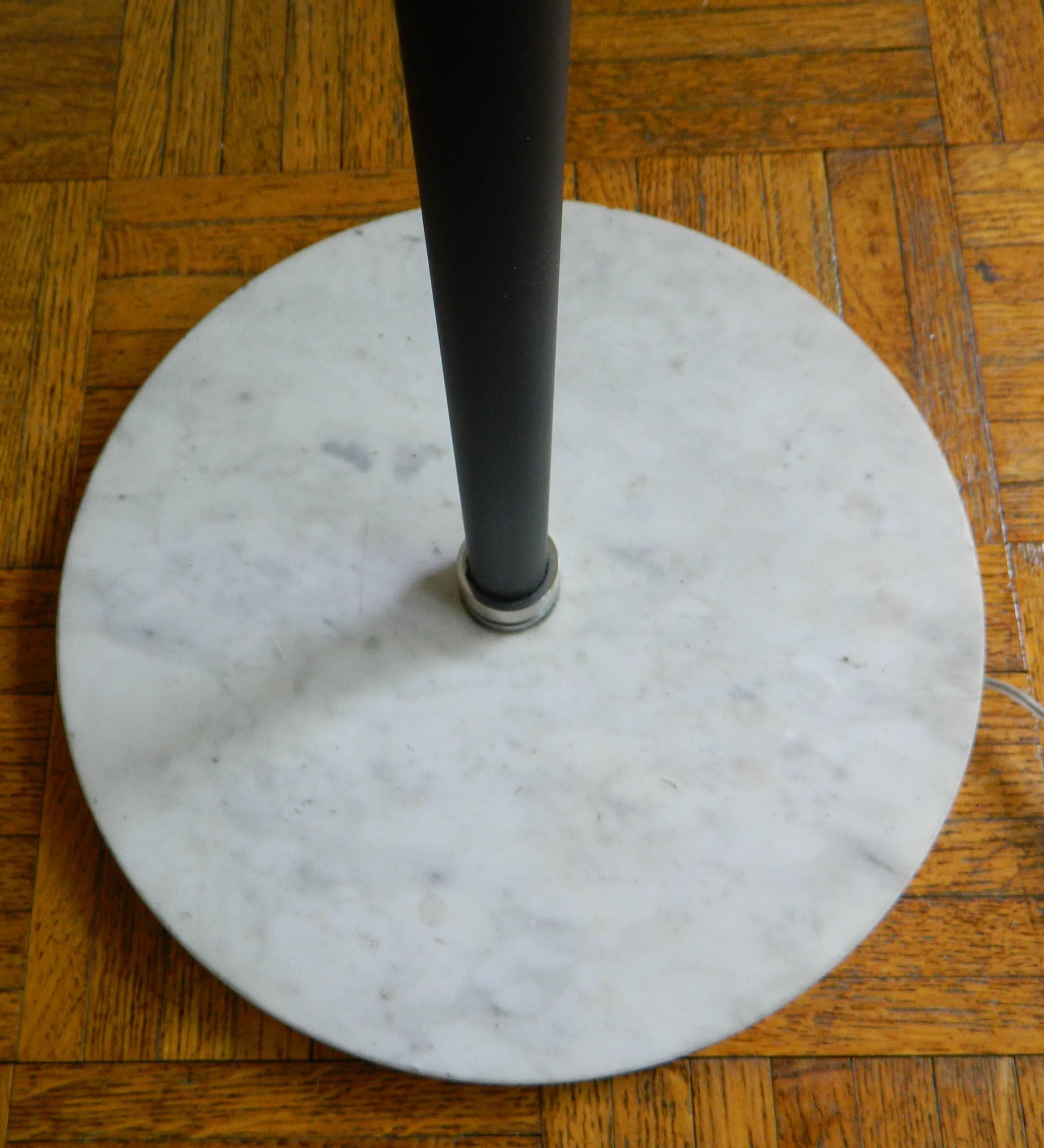 Arredoluce Italian Mid Century Floor Lamp with Marble Base For Sale 1
