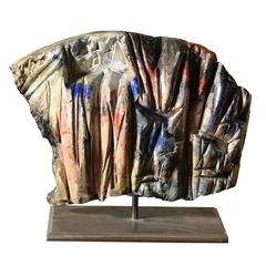 Polychromatic Abstract Ceramic Sculpture by Marcello Fantoni 6