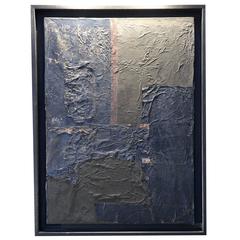 Black Framed Mixed-Media Painting by Matteo Giampaglia 5