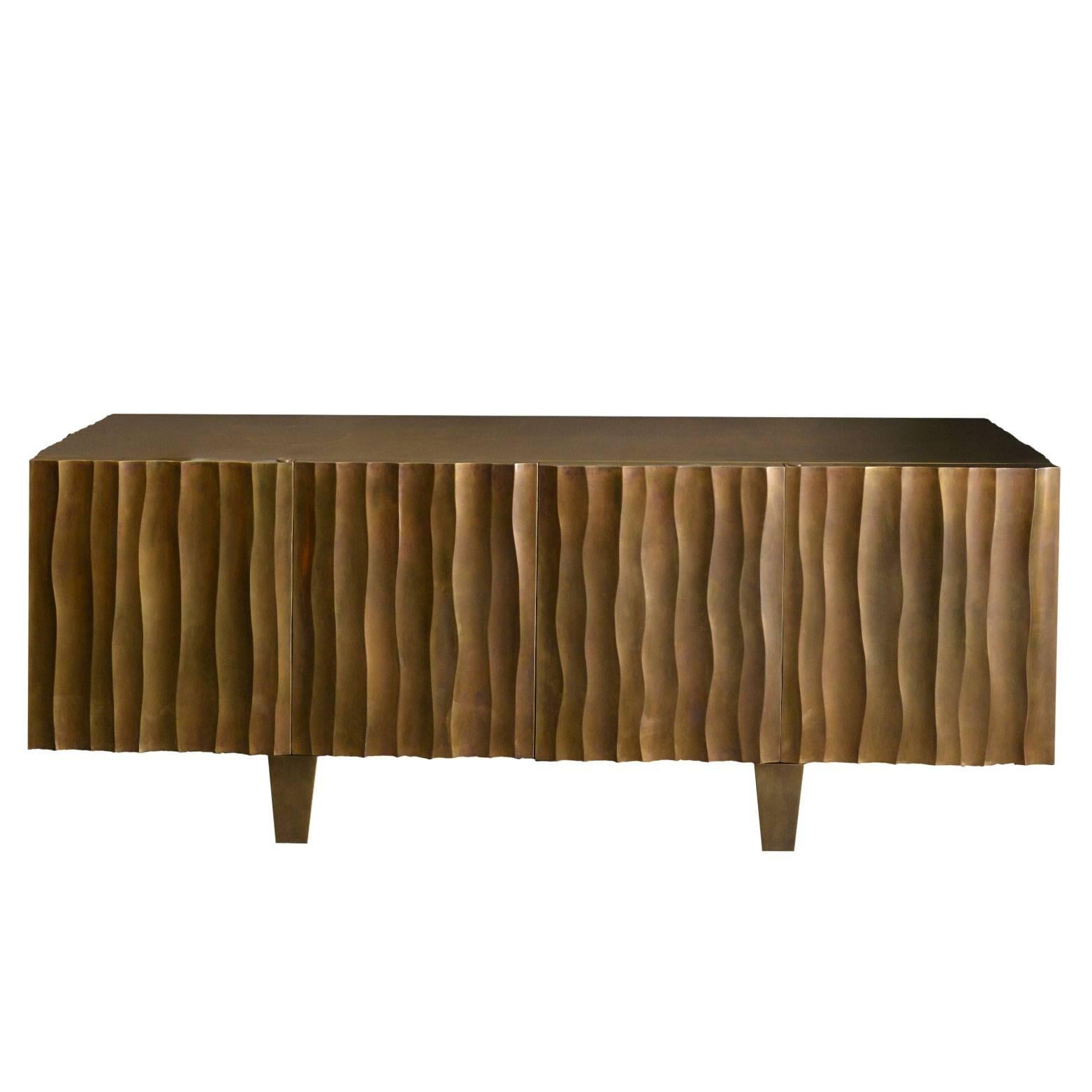 Bronze "Wave" Sideboard