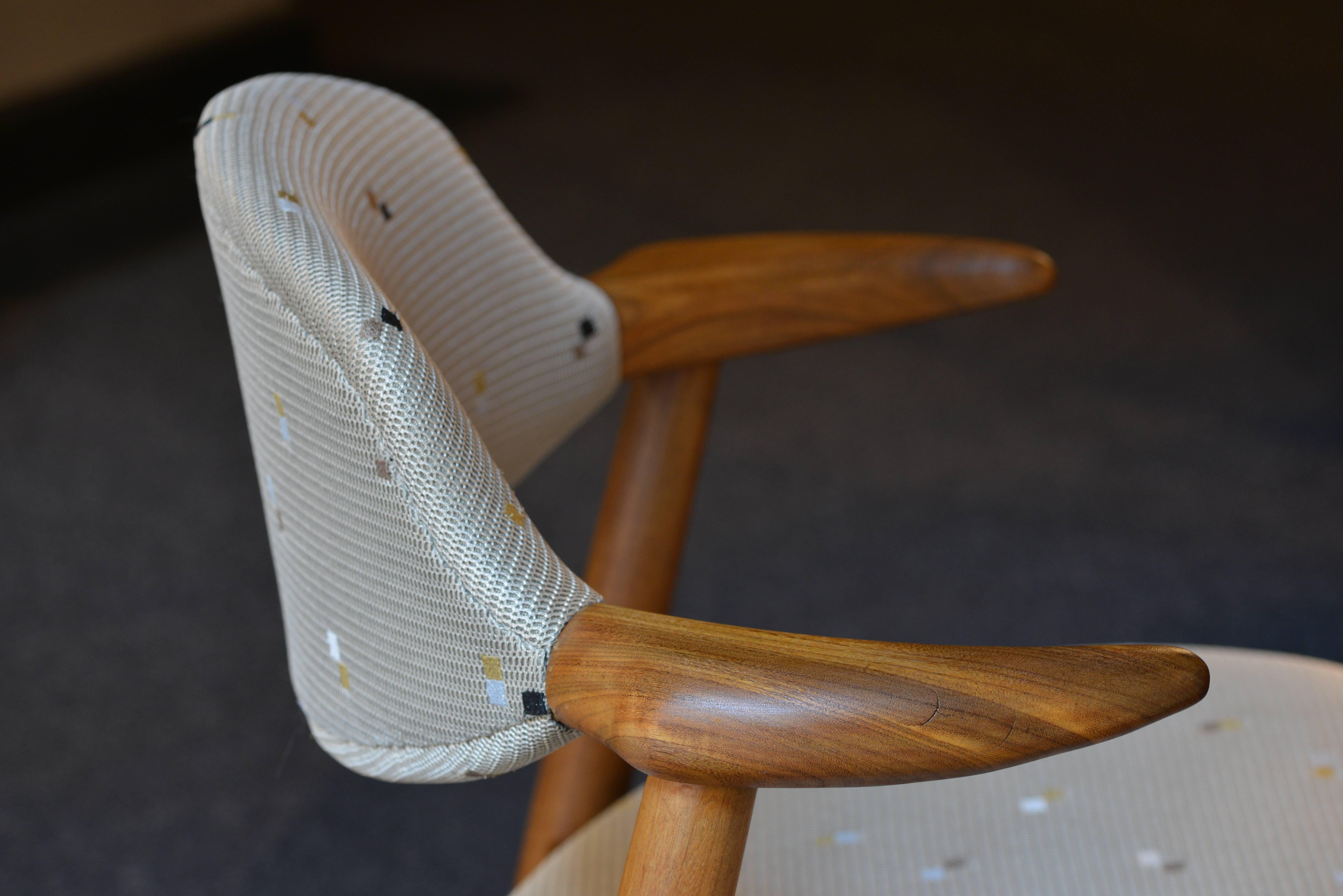 Danish Desk Chair in Teak, 1960s 3