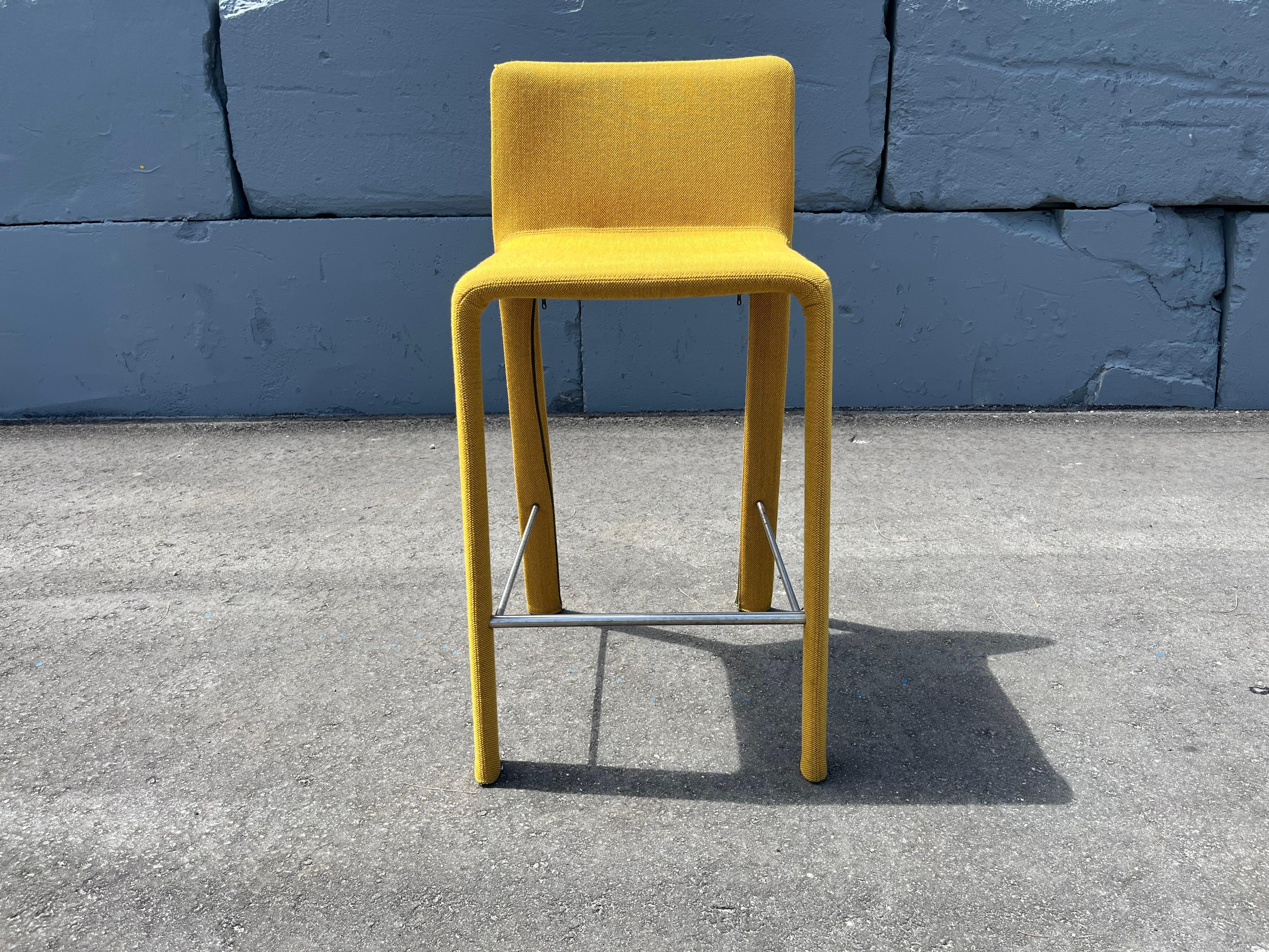 Joko Counter Stool Designed by Bartoli Design for Kristalia, Made in Italy. In total six stools available. Price is per stool.
