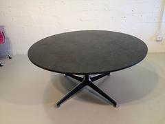 Atemberaubender Esstisch aus Ward Bennett-Stein und Aluminium von Lehigh Furniture