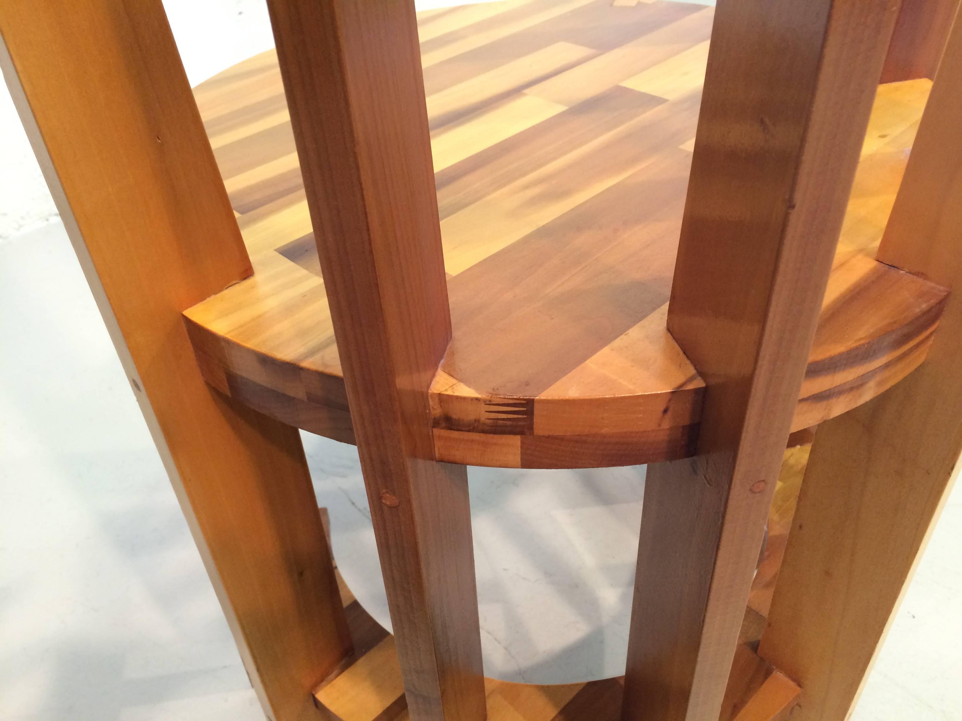 Wood Unique American Studio Craft Throne Chair