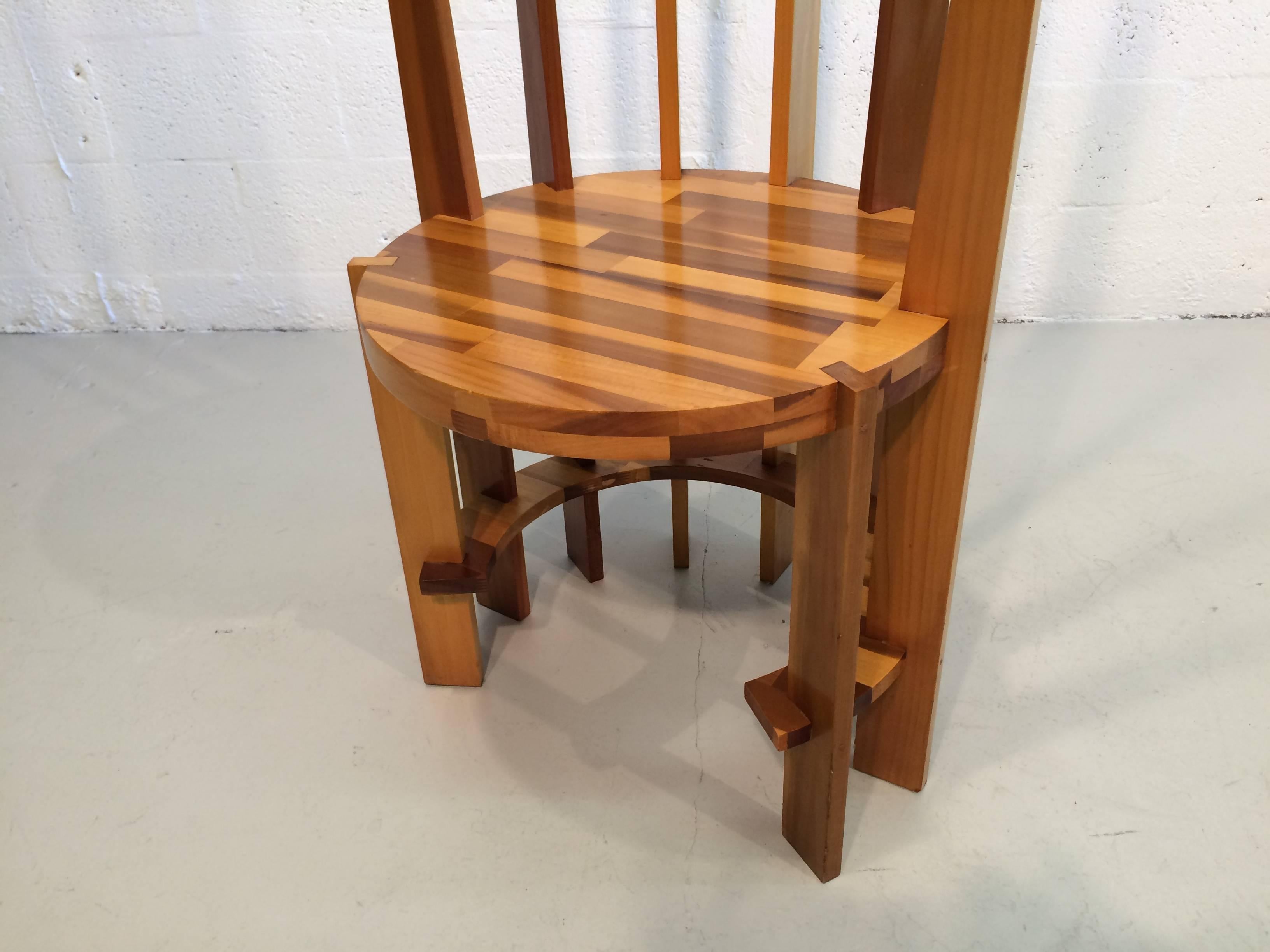 Unique American Studio Craft Throne Chair 2
