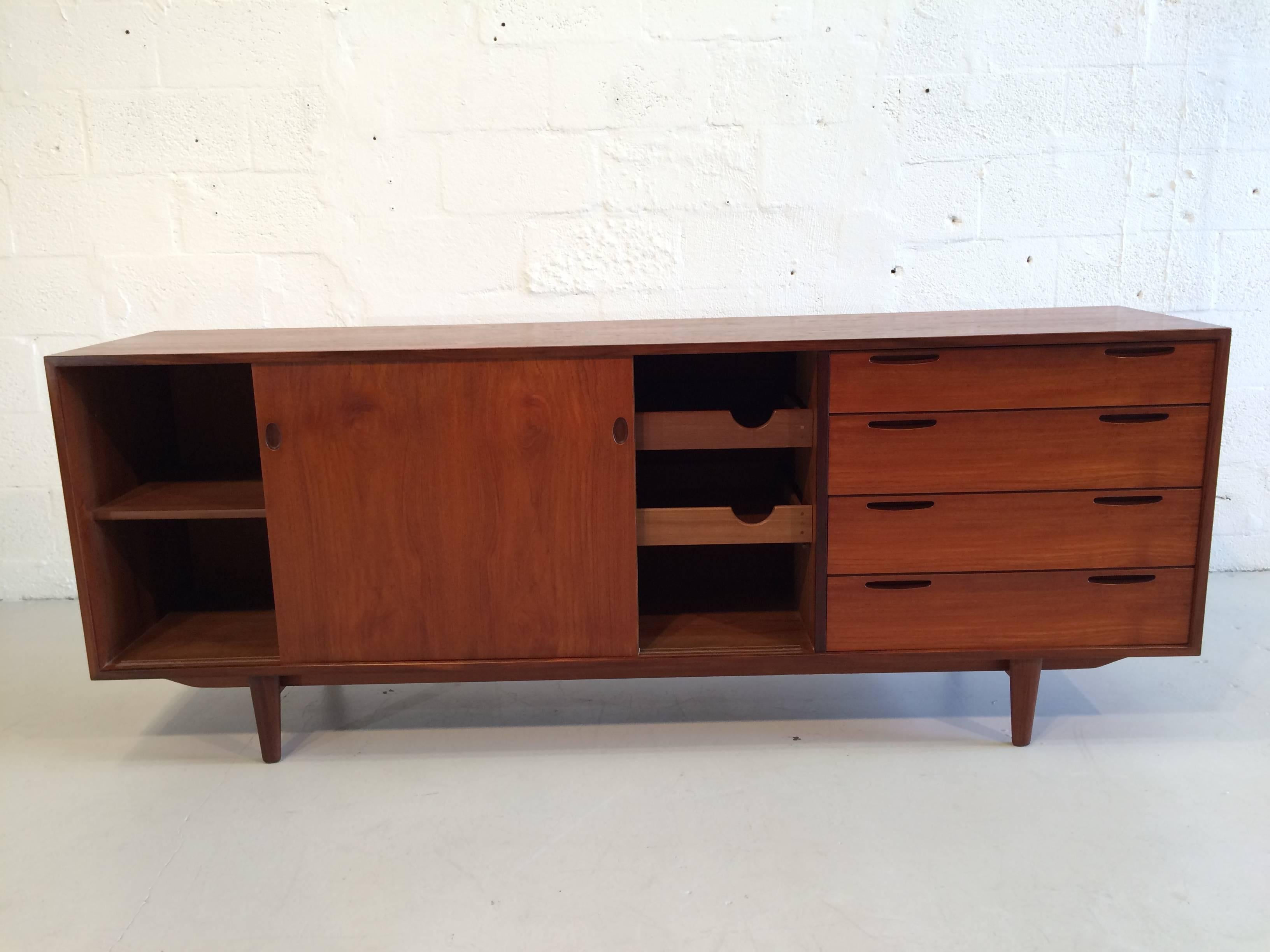 Danish Arne Hovmand-Olsen Teak Credenza for Selig