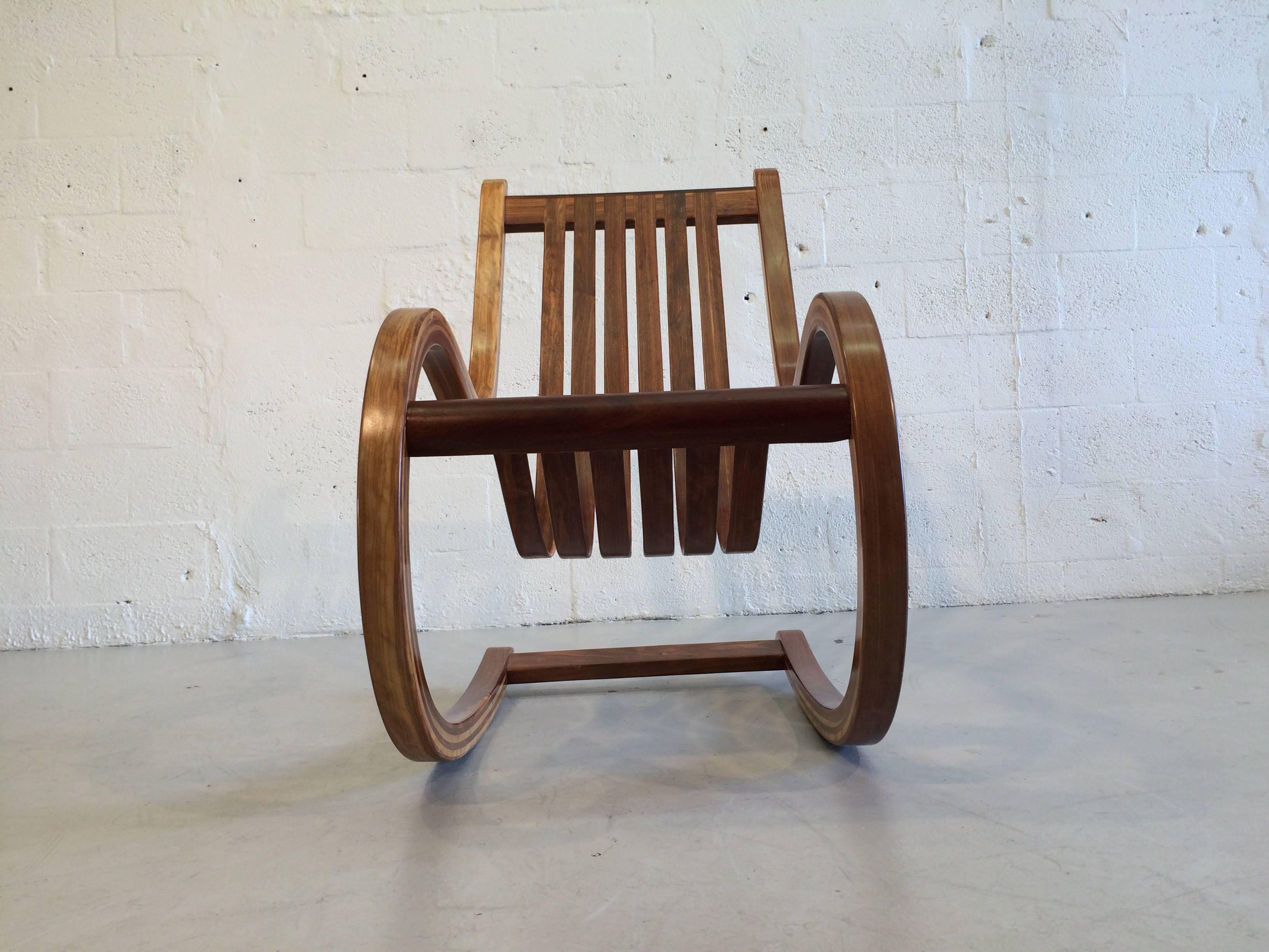 Bentwood Studio Crafted Rocking Chair, Mexico Rocker