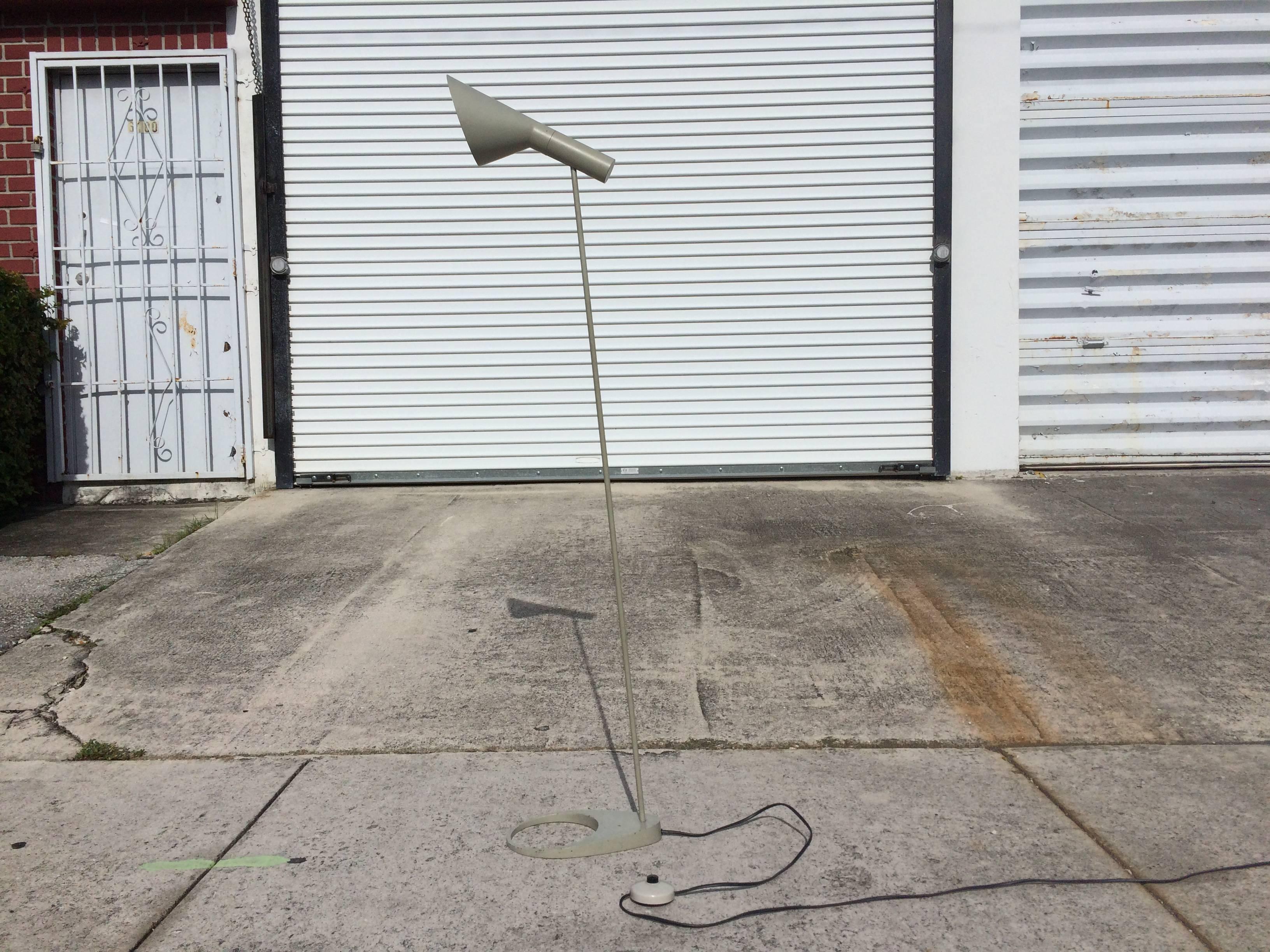 Early Arne Jacobsen Floor Lamp In Good Condition In Miami, FL