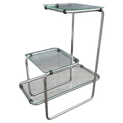 Tavolo originale Bauhaus modello B 136 di Emile Guyot per Thonet, anni '30