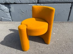 Modern Designer Chairs or Stools, Sunflower Yellow