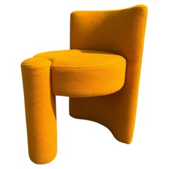 Modern Designer Chairs or Stools, Sunflower Yellow