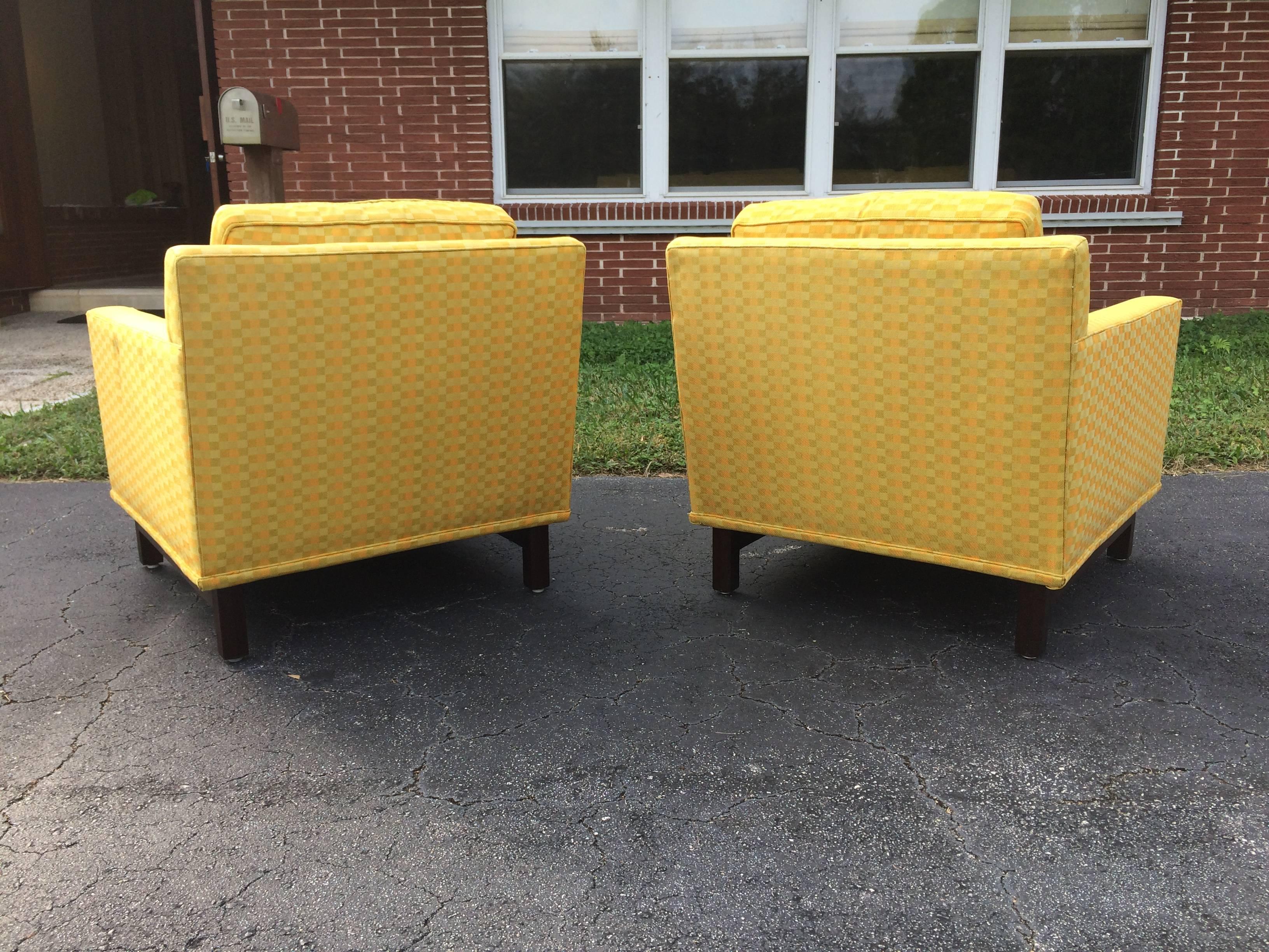 Two Nice Edward Wormley Lounge Chairs for Dunbar, USA, 1950s 3