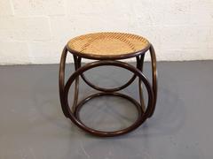 One Beautiful Michael Thonet Stool or Ottoman