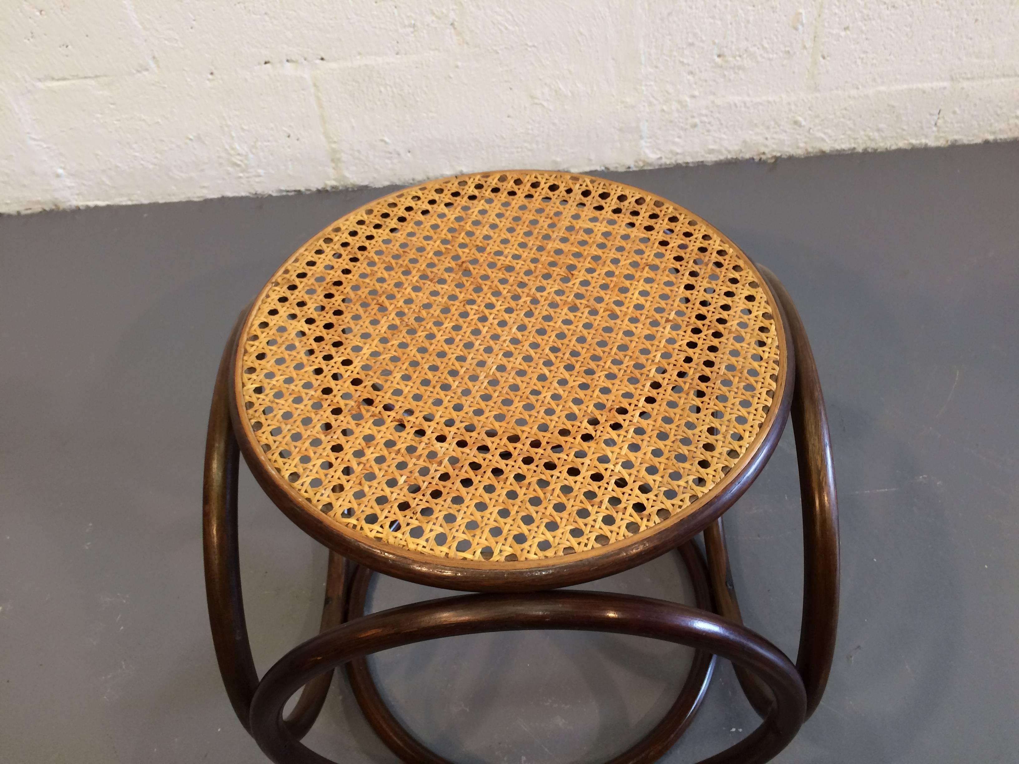 Modern One Beautiful Michael Thonet Stool or Ottoman