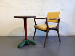 Magnifique table Art Déco de Rex, France, années 1930