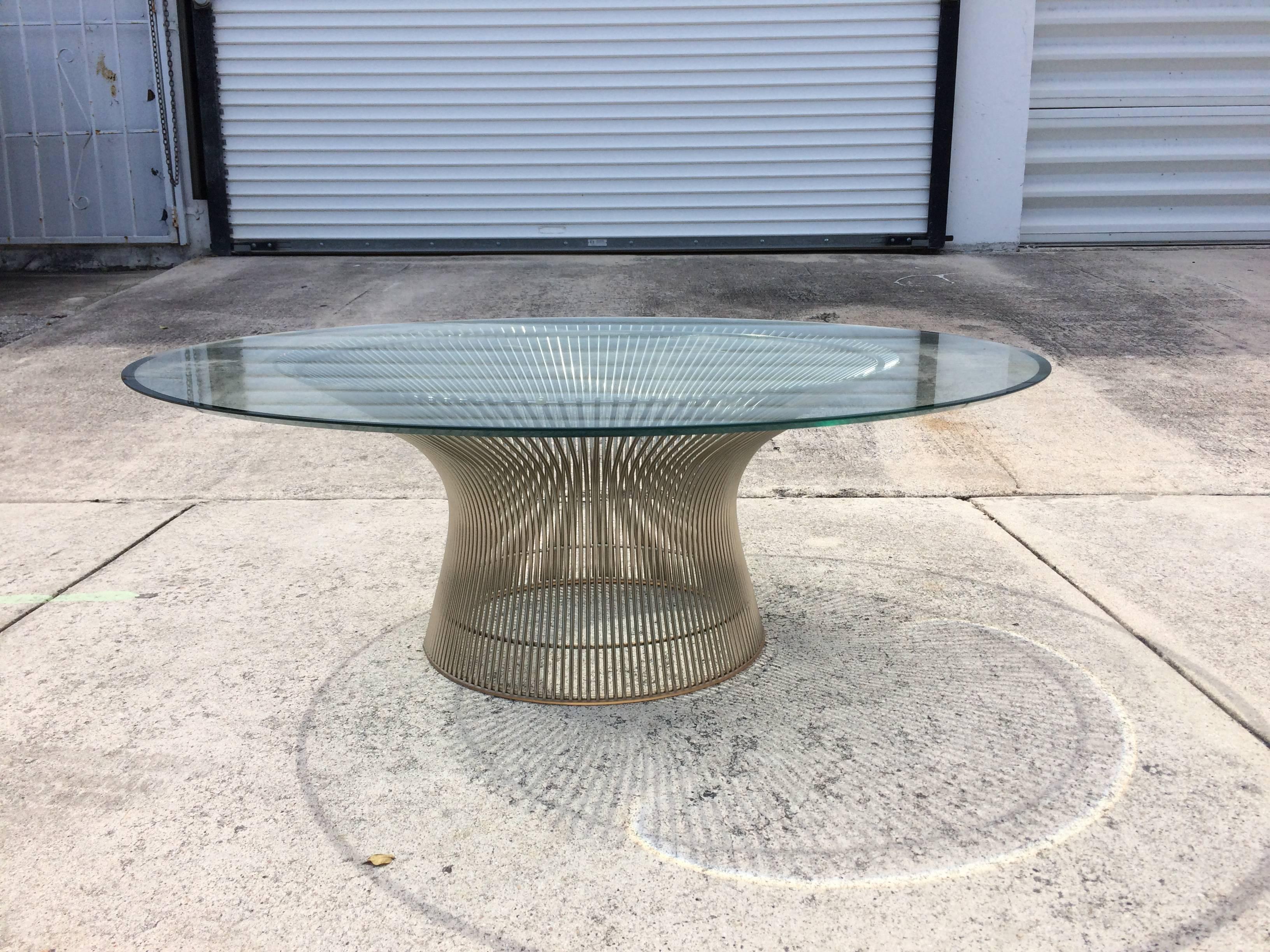 Mid-Century Modern Coffee Table by Warren Platner 2