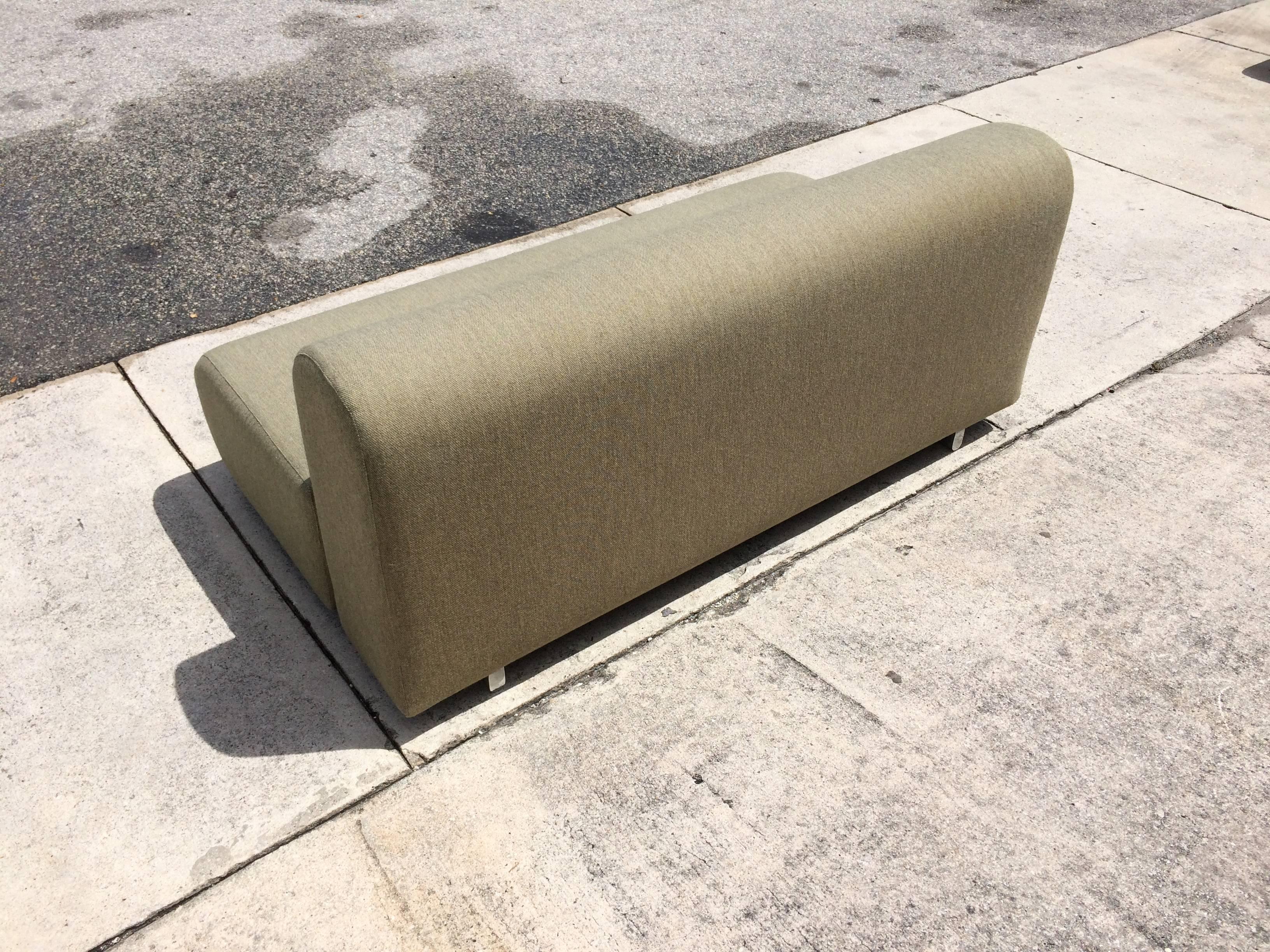 Metal Kazuhide Takahama Sofa for Knoll, 1970s