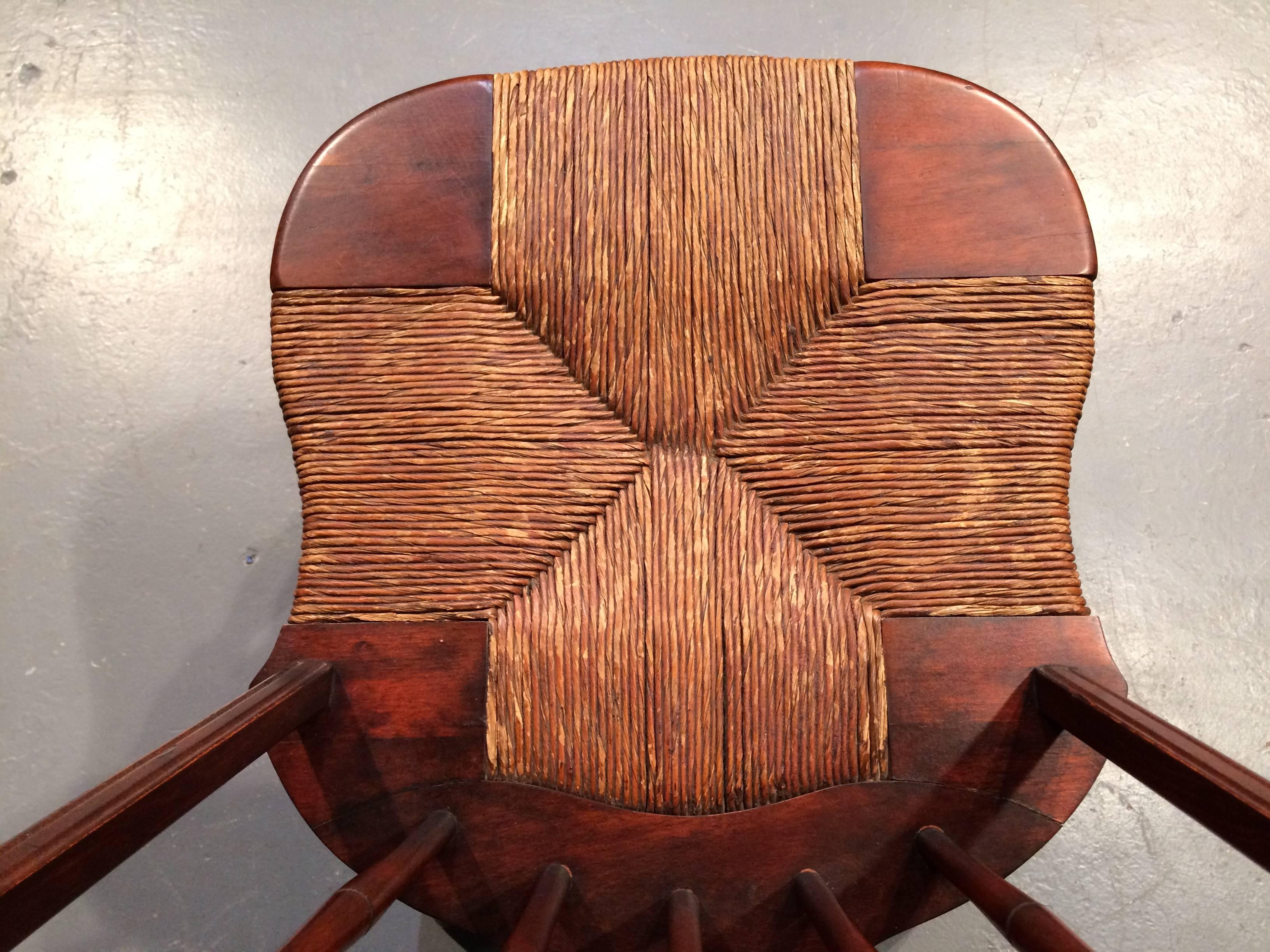 6 Nichols & Stone Windsor Dining Chairs, USA, 1930s In Good Condition In Miami, FL