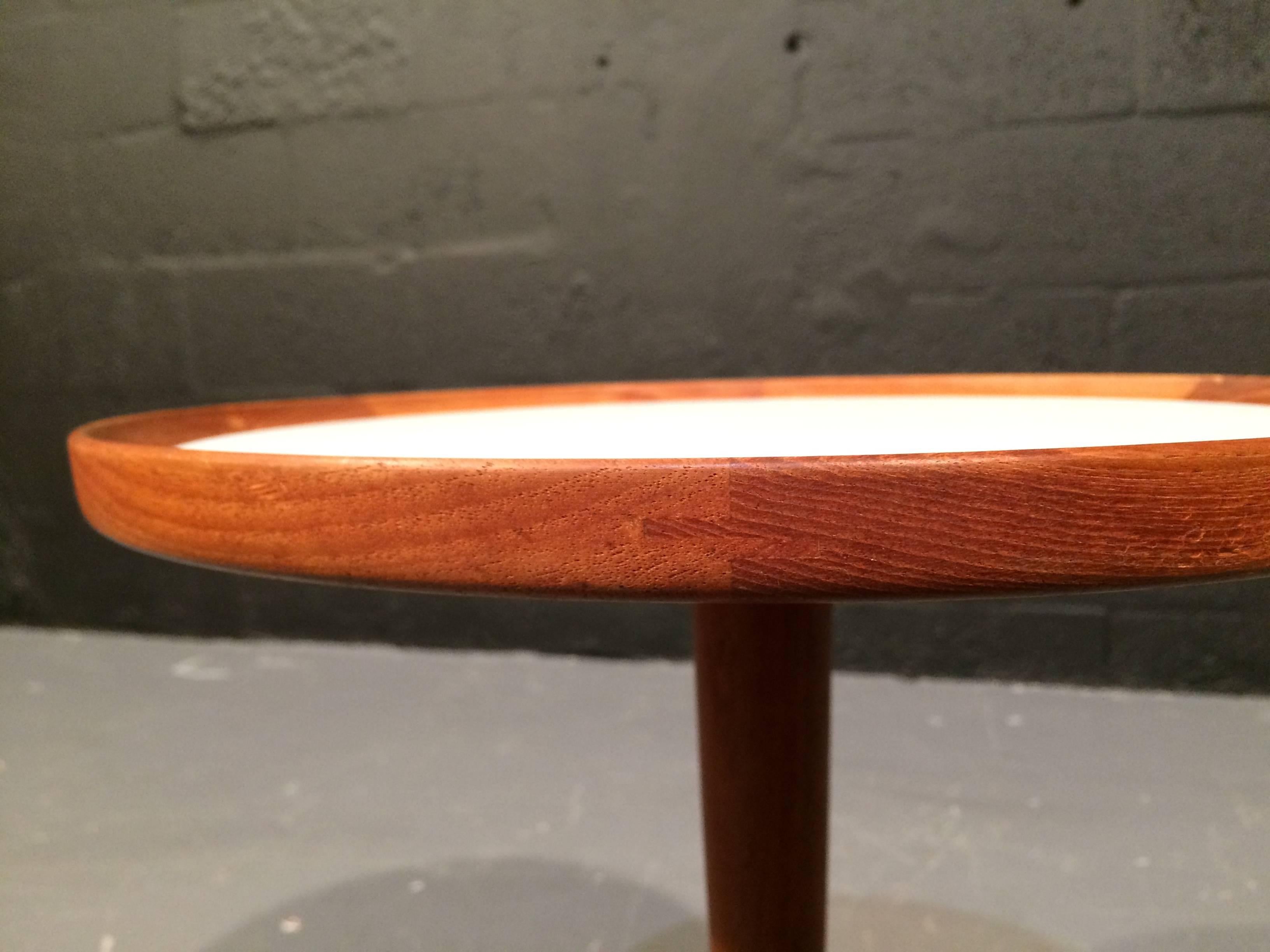 Mid-Century Modern Hans Andersen Teak Side Table